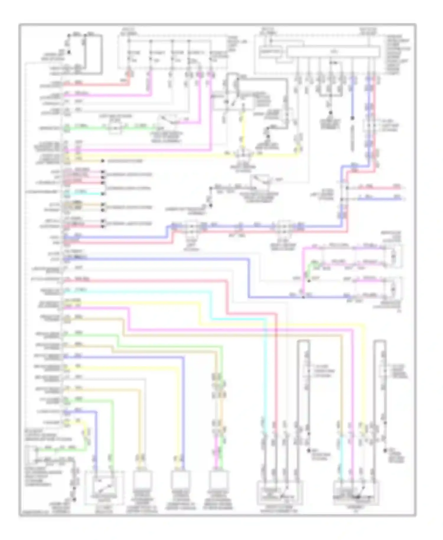 Wiring diagram ses int front antenna b for Nissan Rogue II (2013-2016) (1 of 1)
