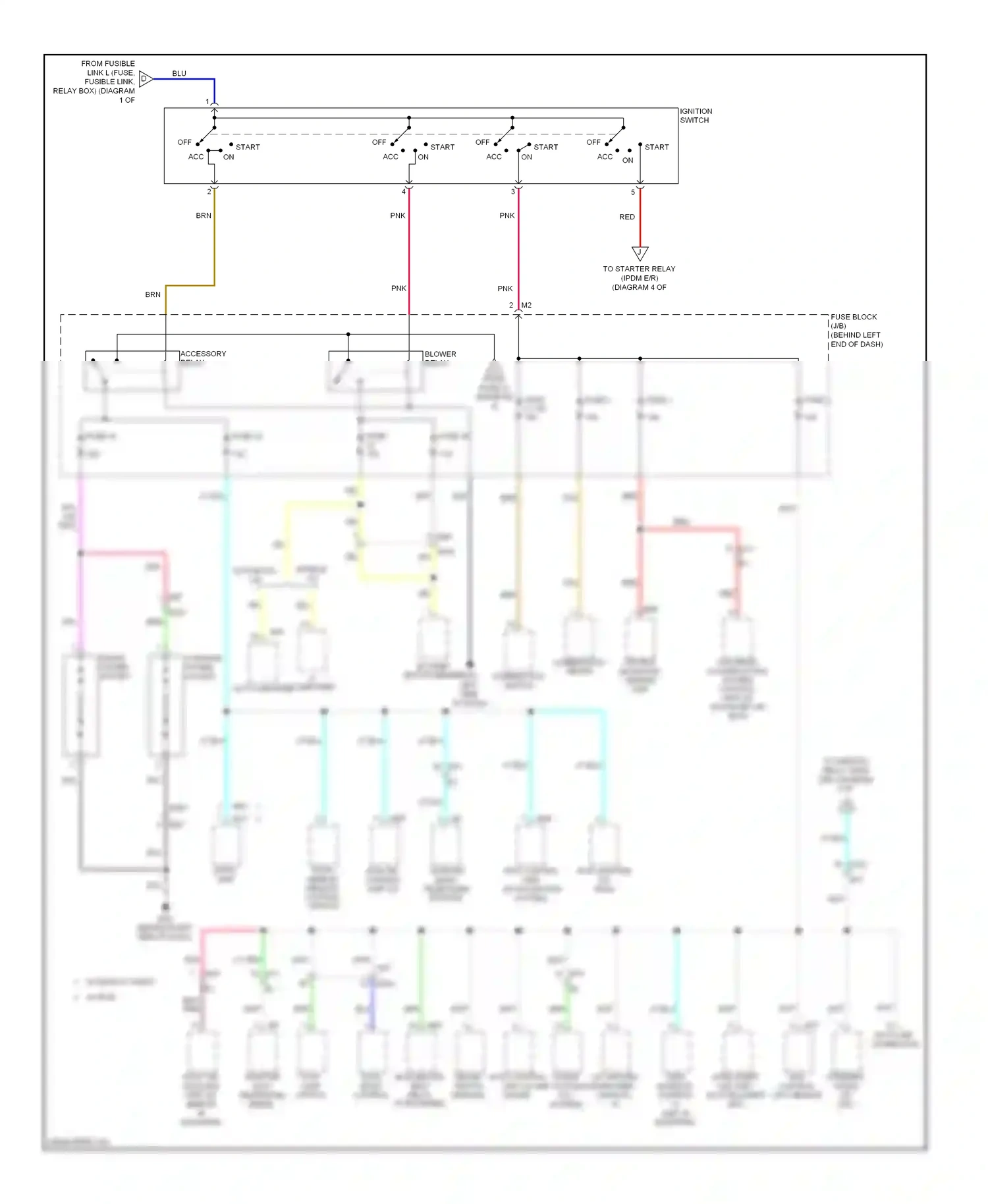 Wiring diagram tan for Nissan Rogue II (2013-2016) (72 of 82)