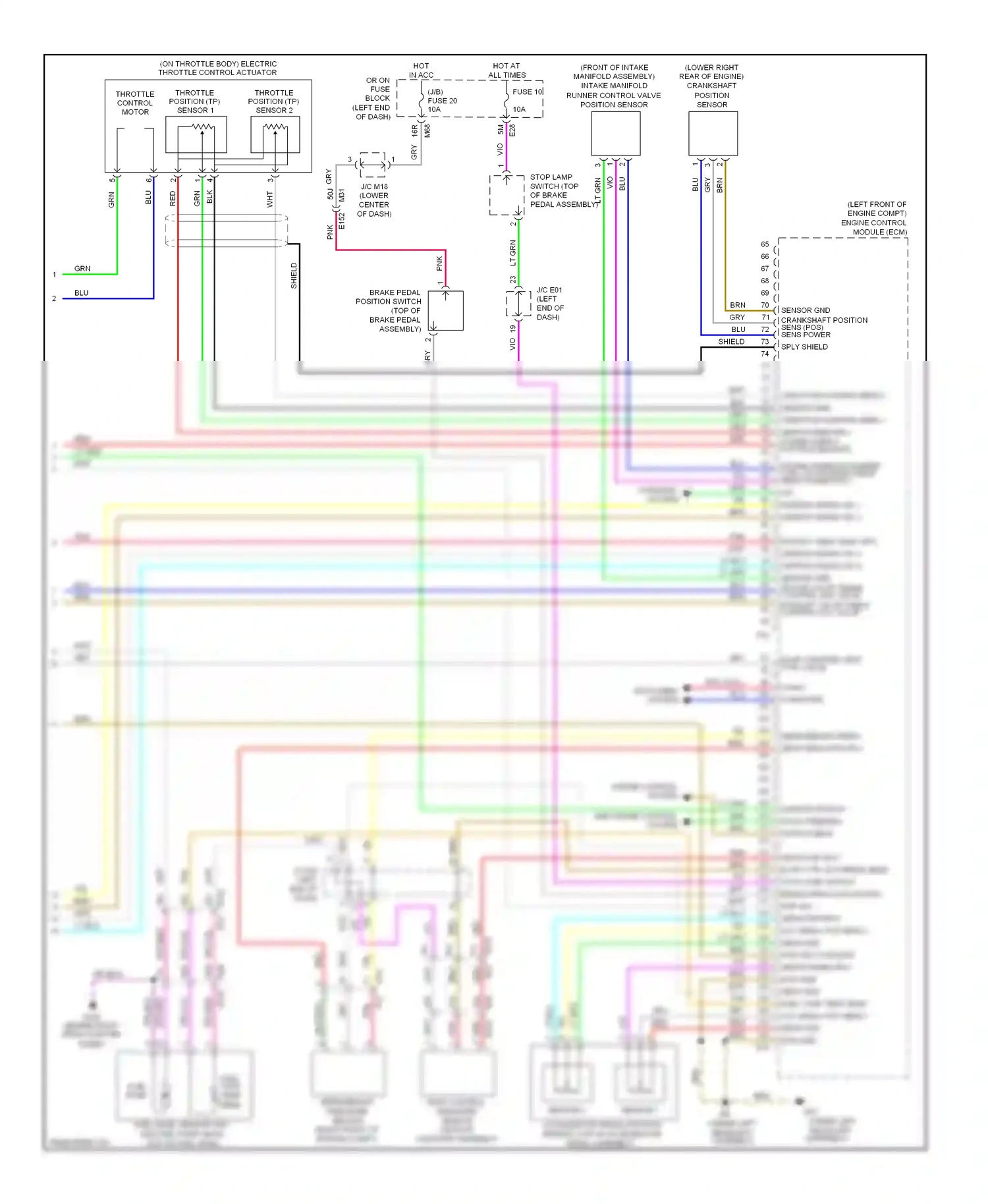 Wiring diagram tan for Nissan Rogue II (2013-2016) (20 of 82)