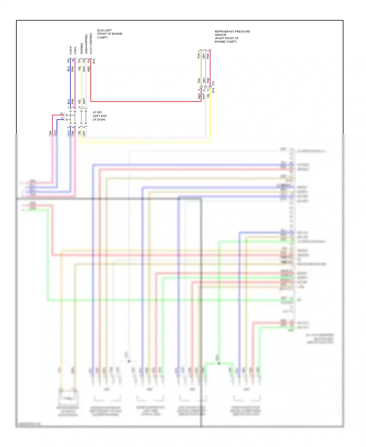 Wiring diagram tan for Nissan Rogue II (2013-2016) (1 of 82)