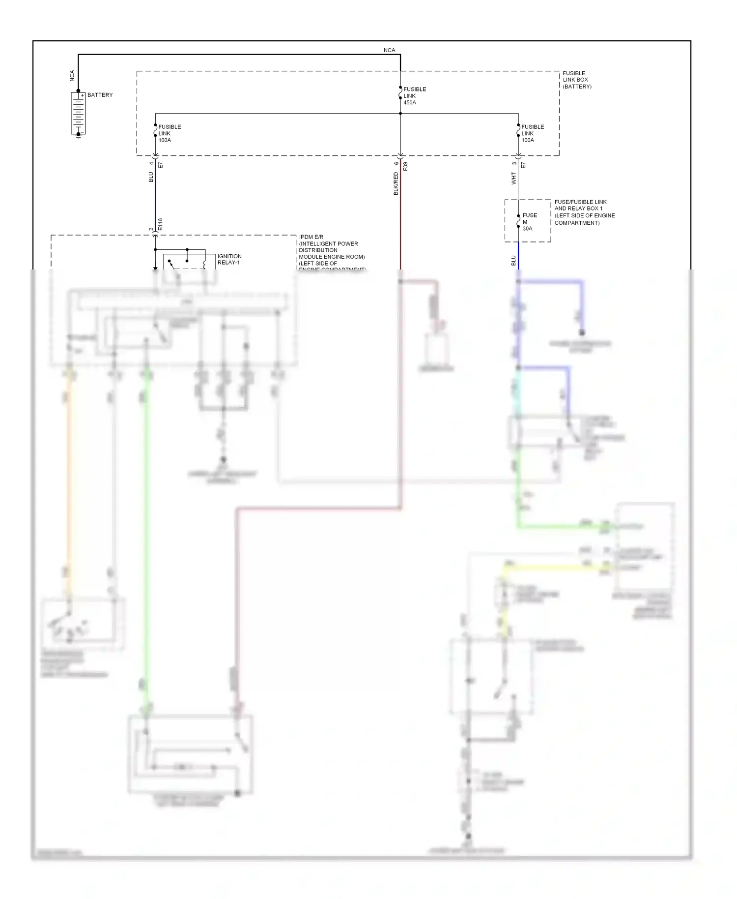 Wiring diagram tan for Nissan Rogue II (2013-2016) (49 of 82)