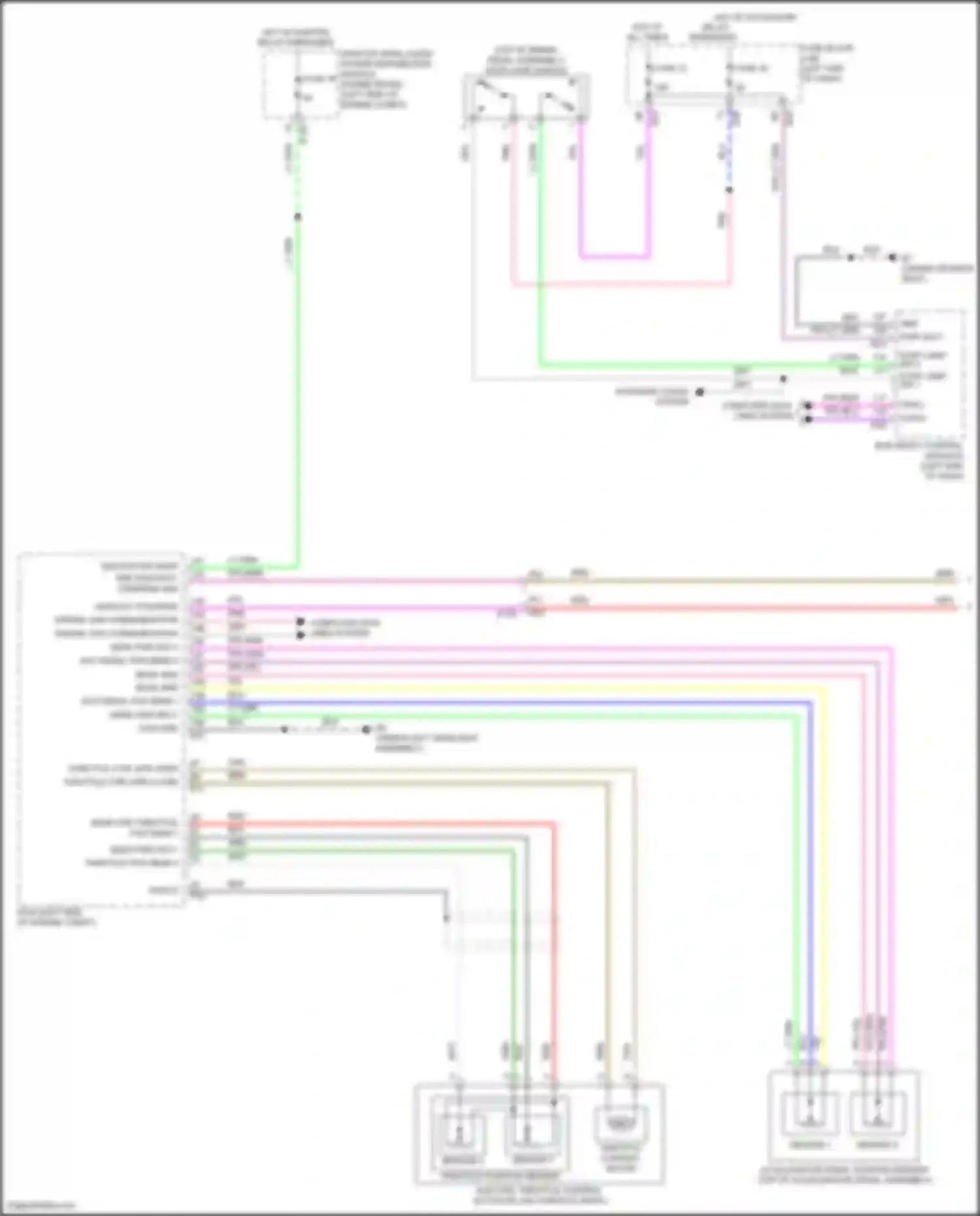 Rogue Nissan III (2020-2024): 1.5l turbo, cruise control circuit (1 of 3)