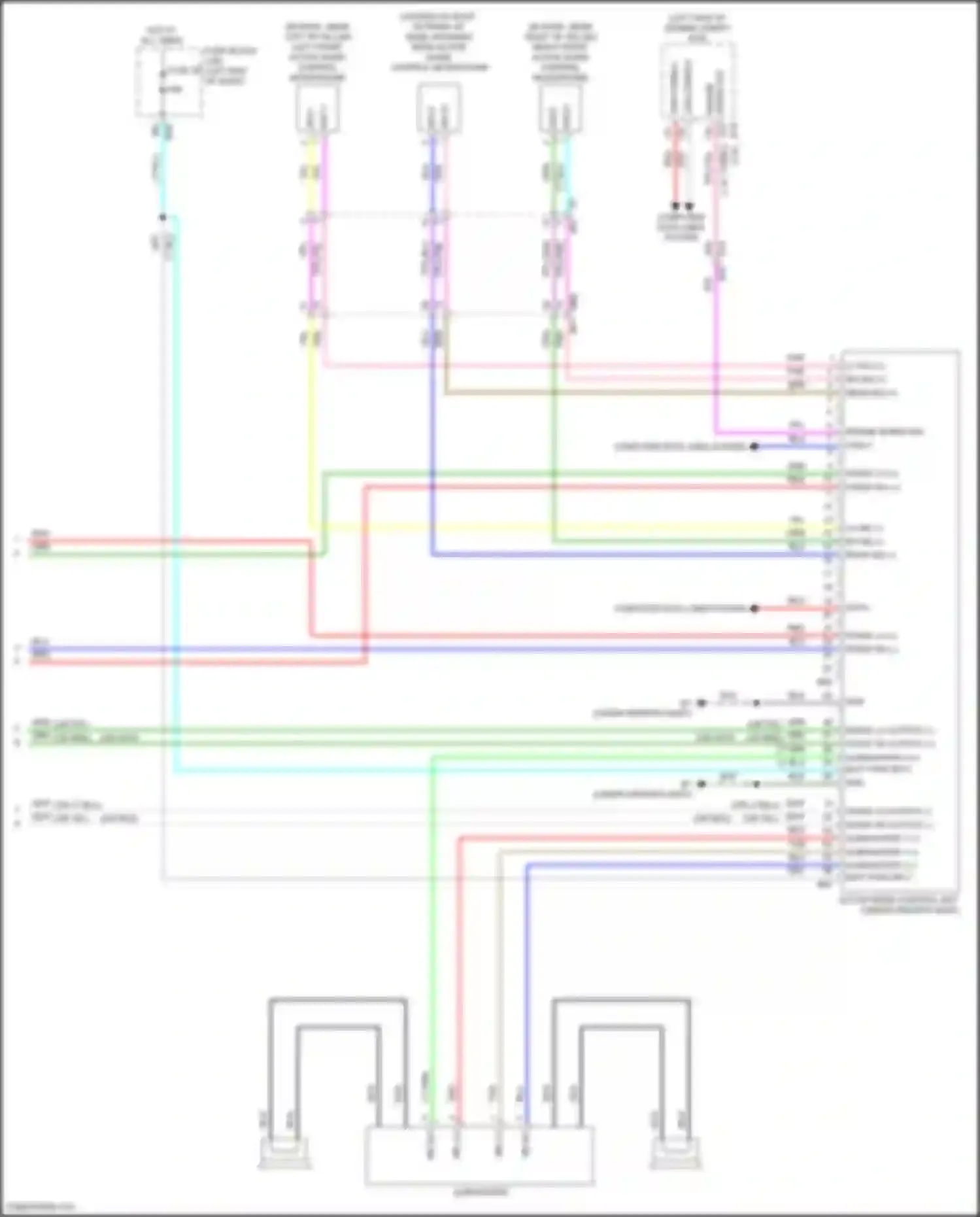 Rogue Nissan III (2020-2024): Navigation circuit, w/o bose (5 of 5)
