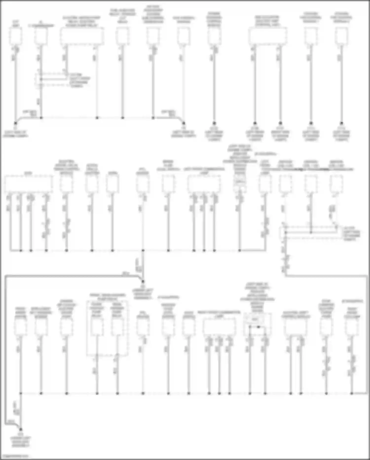 Wiring diagram a/c compressor for Nissan Rogue III (2020-2024) (2 of 4)