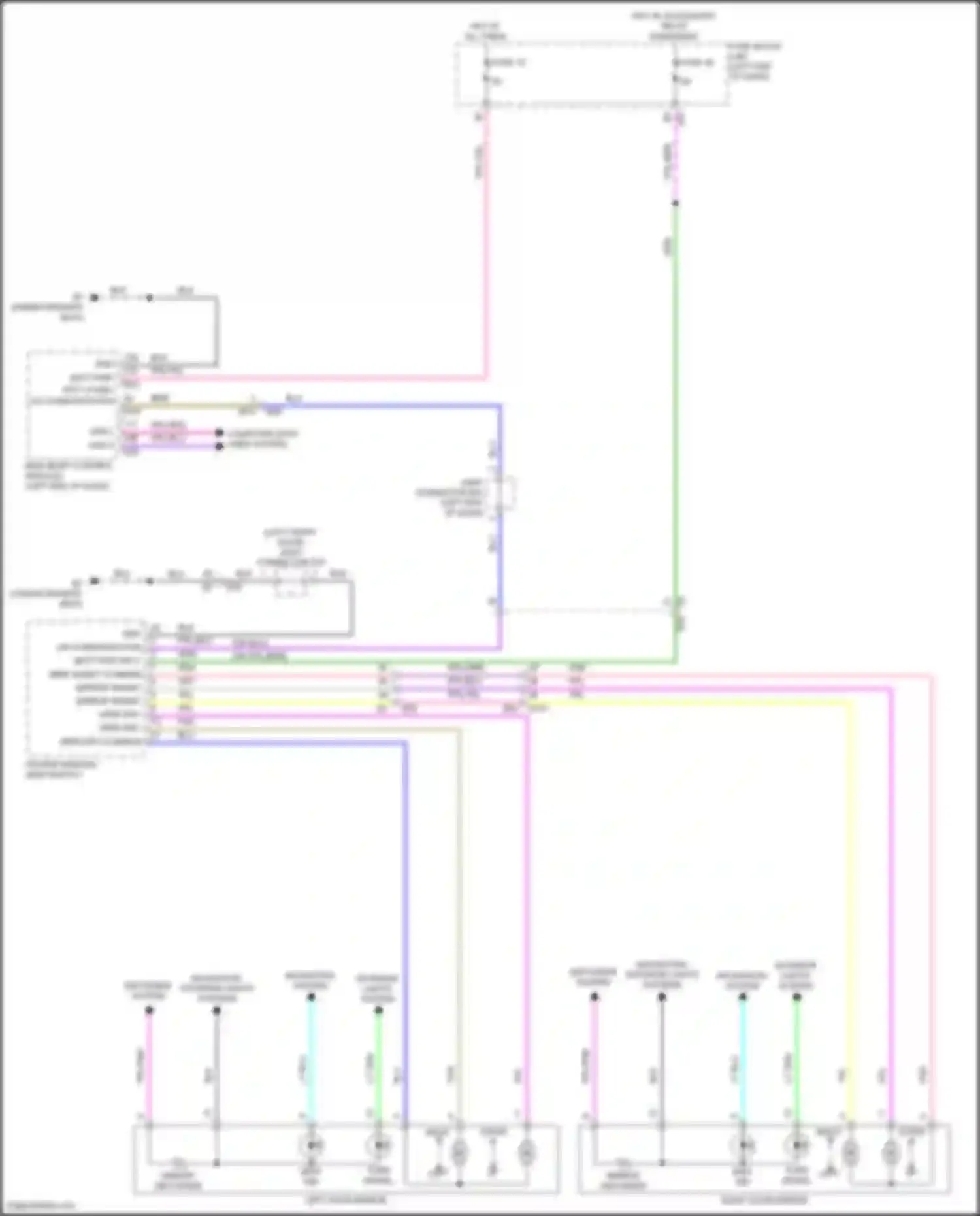 Wiring diagram can-h for Nissan Rogue III (2020-2024) (45 of 69)