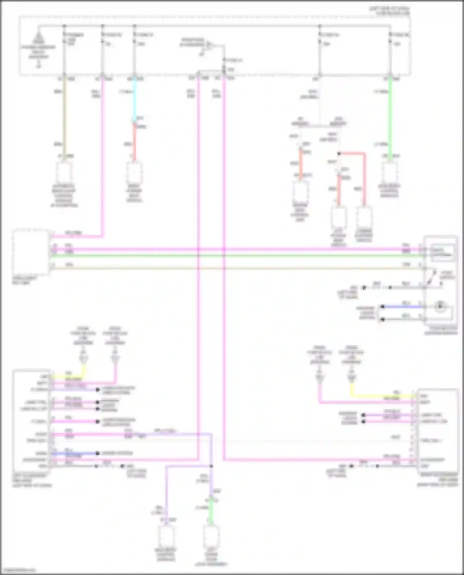 Wiring diagram fuse 41 for Nissan Rogue III (2020-2024) (1 of 1)