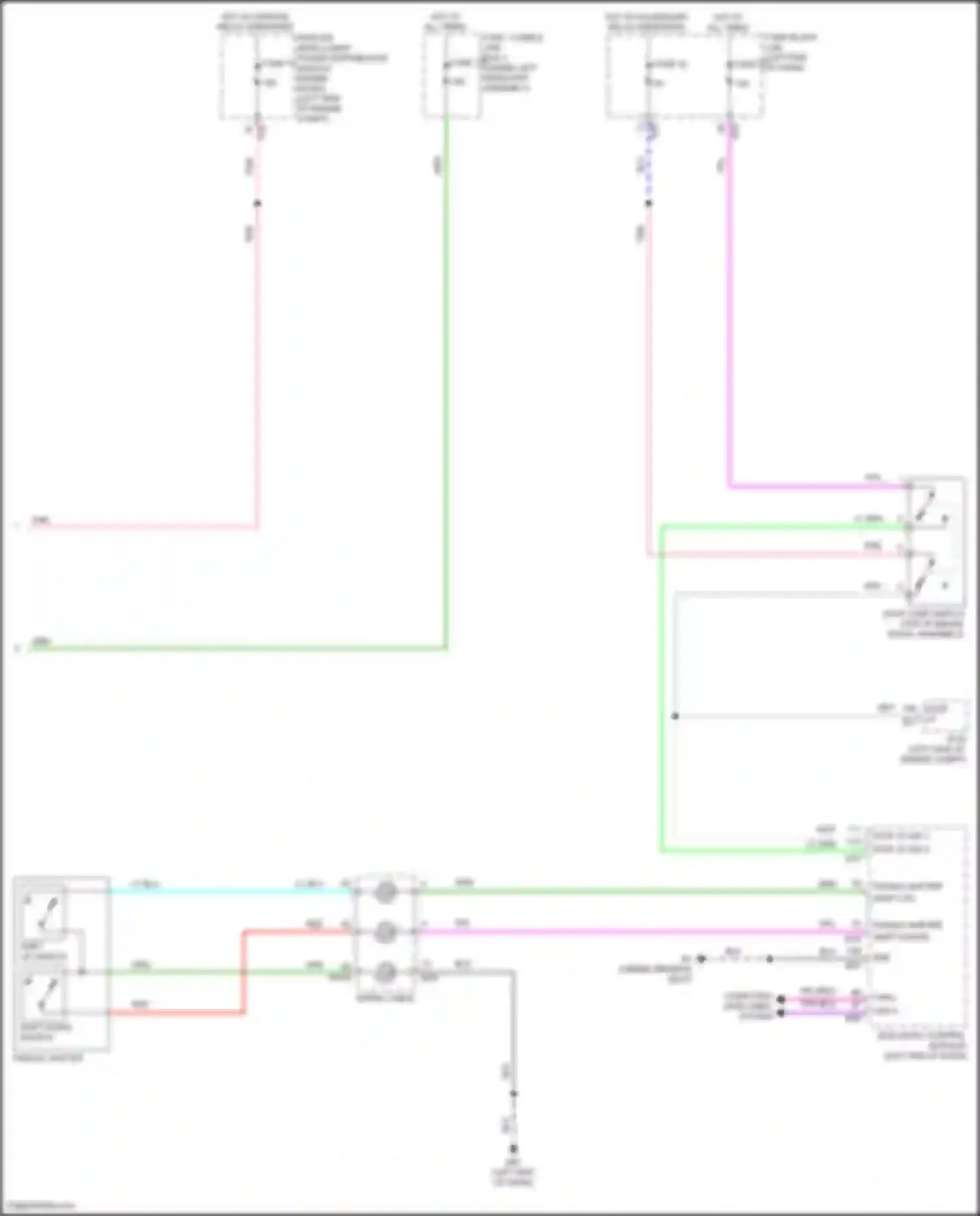 Wiring diagram grn for Nissan Rogue III (2020-2024) (93 of 105)