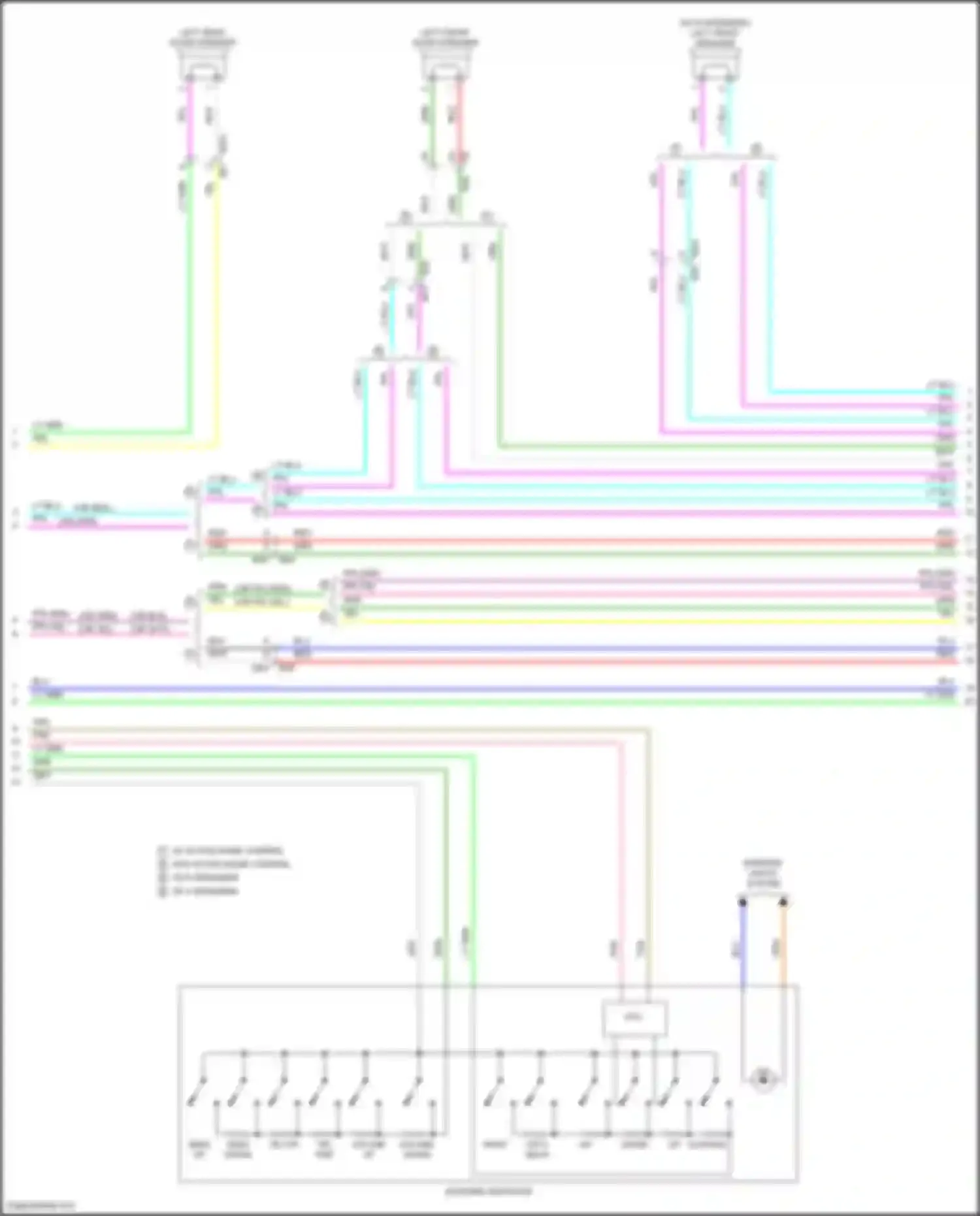 Wiring diagram gry for Nissan Rogue III (2020-2024) (69 of 89)