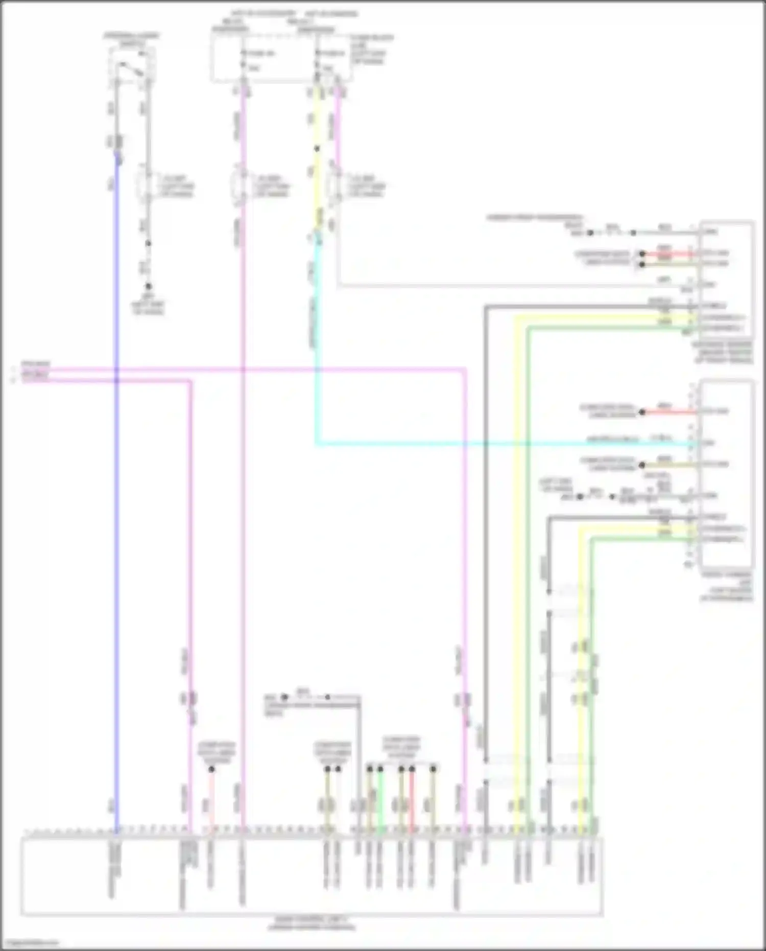 Wiring diagram its can comm l for Nissan Rogue III (2020-2024) (1 of 2)