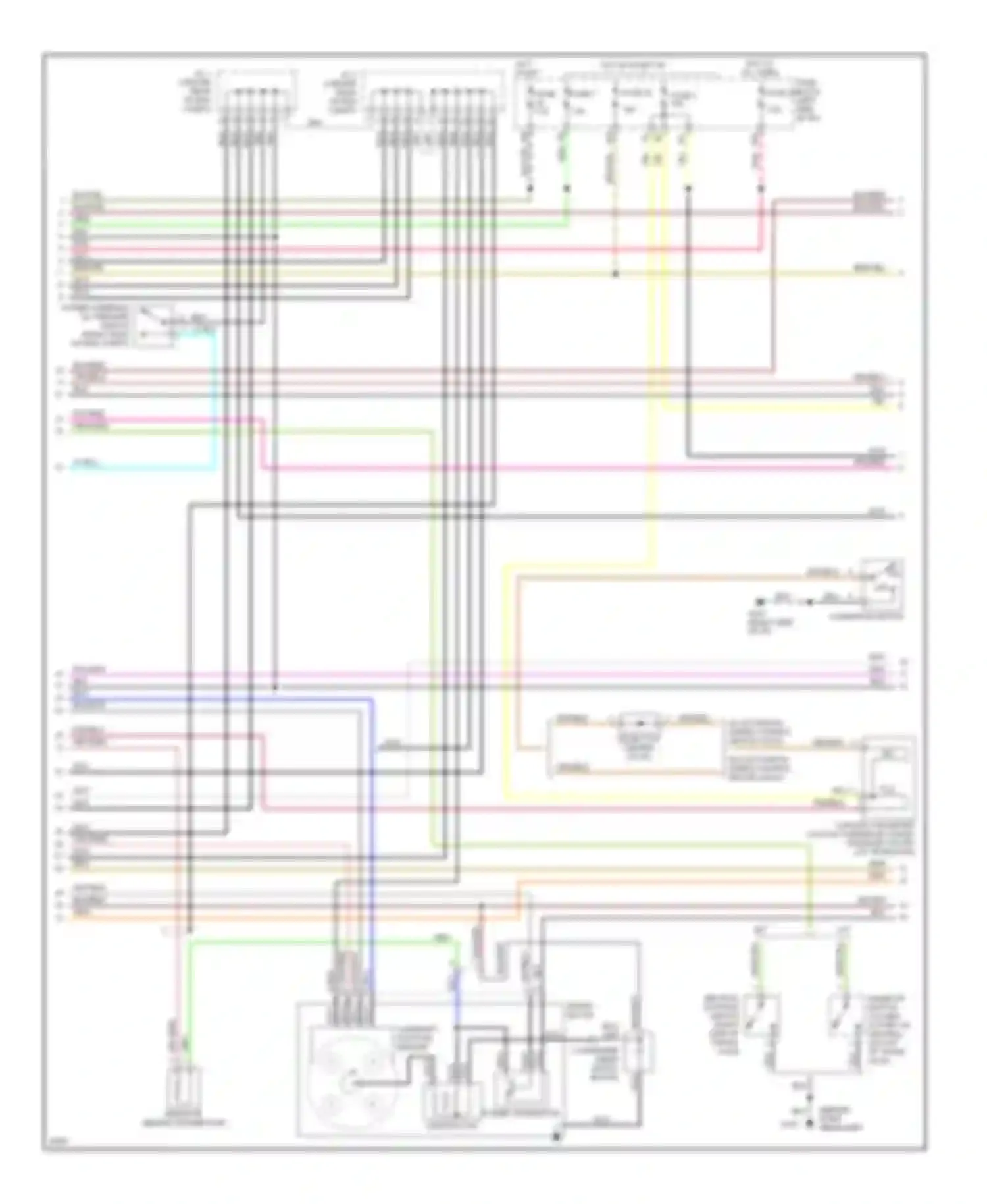 Sentra Nissan B14 (1994-1999): Wiring diagram engine performance 1.6ls (2 of 3)