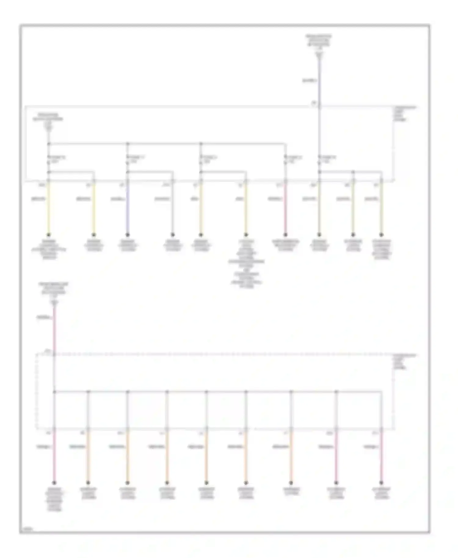 Sentra Nissan B14 (1994-1999): Power distribution circuit (3 of 3)