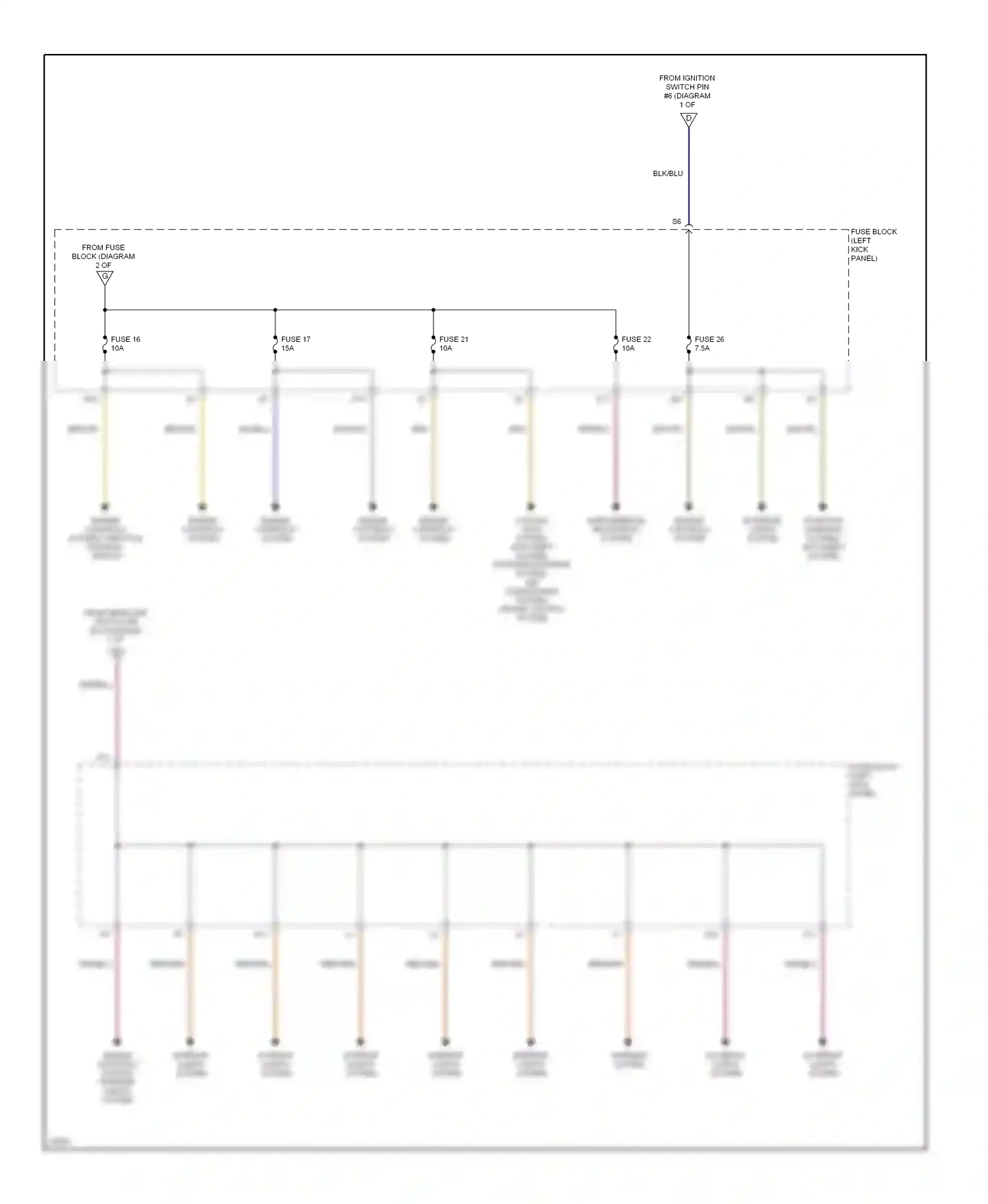 Wiring diagram engine controls system for Nissan Sentra B14 (1994-1999) (3 of 3)