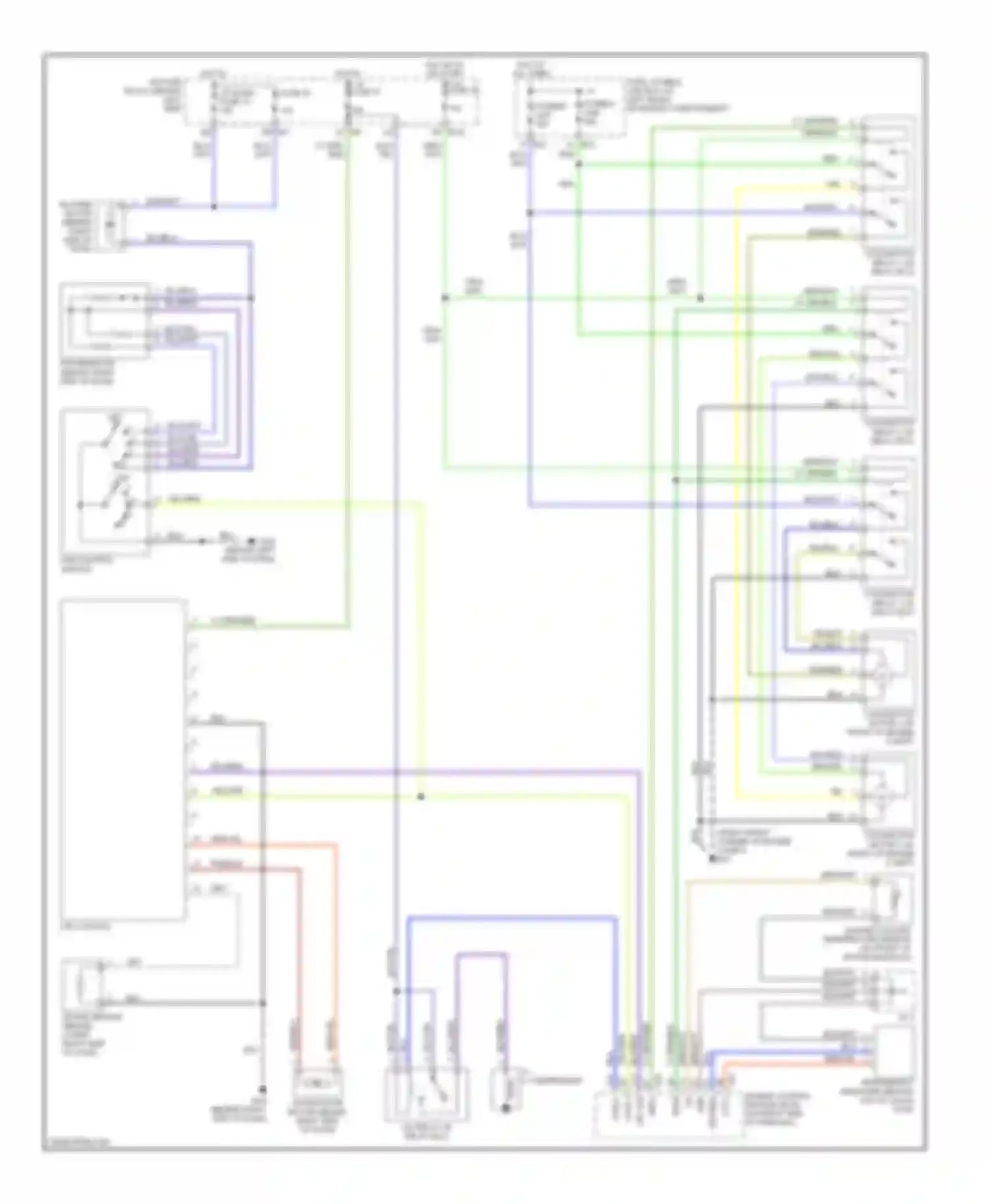 Sentra Nissan B15 (1998-2006): 2.5l, manual a/c circuit