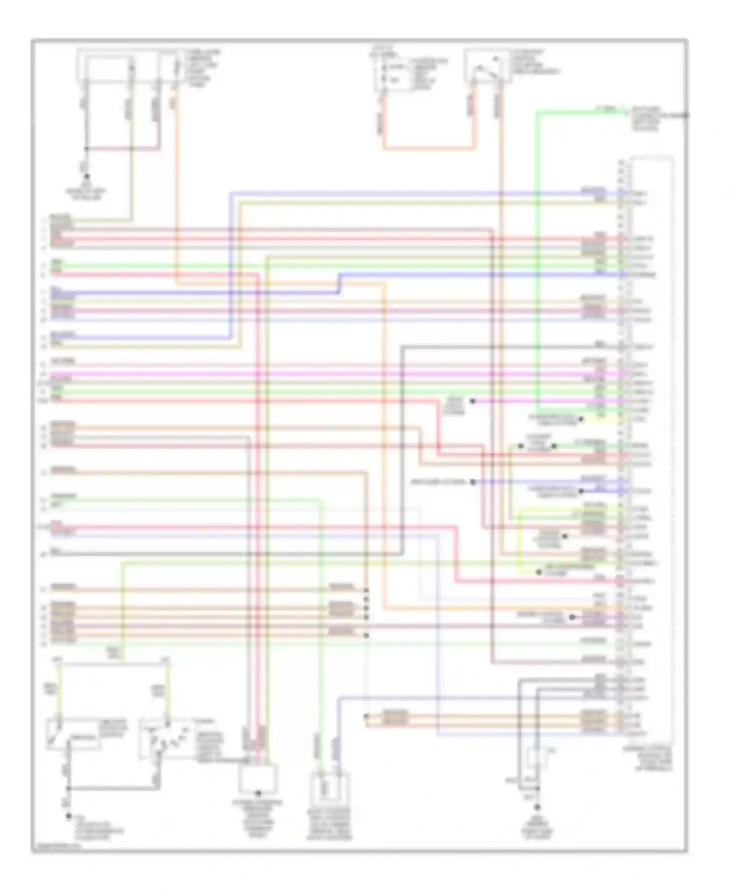 Sentra Nissan B15 (1998-2006): Wiring diagram engine performance 1.8l (4 of 4)