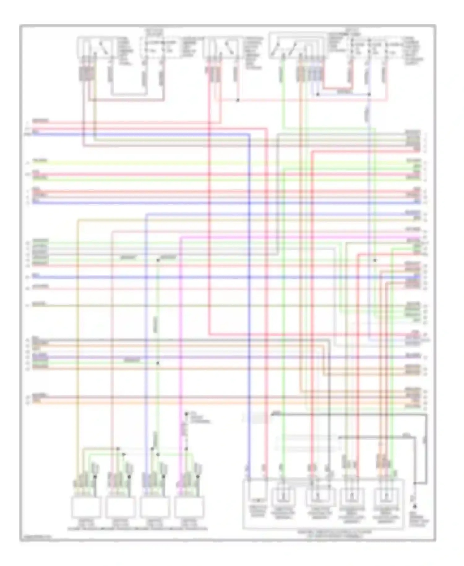 Sentra Nissan B15 (1998-2006): Wiring diagram engine performance 2.5l (2 of 4)