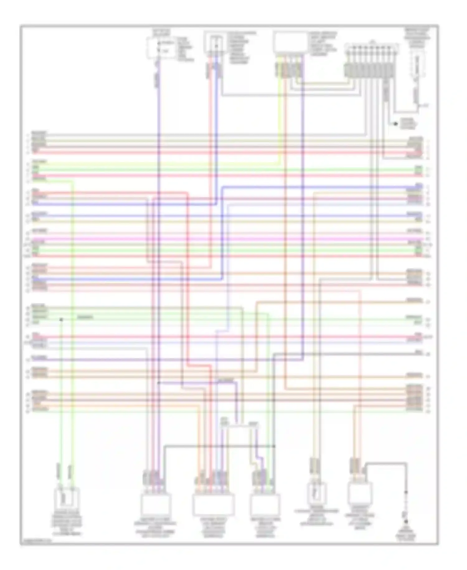 Sentra Nissan B15 (1998-2006): Wiring diagram engine performance 2.5l (3 of 4)
