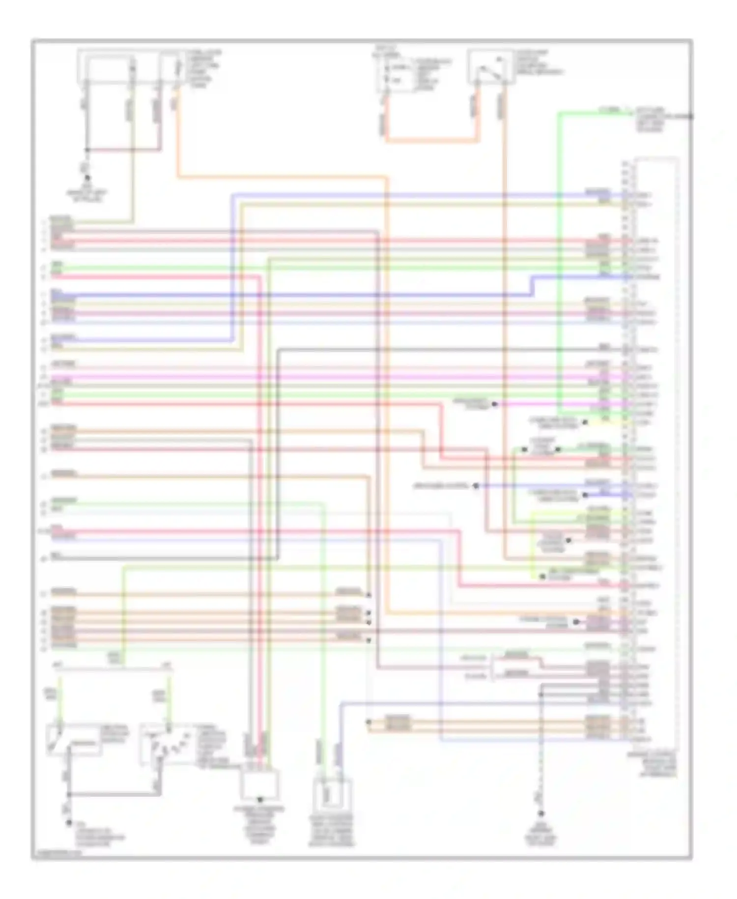 Sentra Nissan B15 (1998-2006): Wiring diagram engine performance 2.5l (4 of 4)