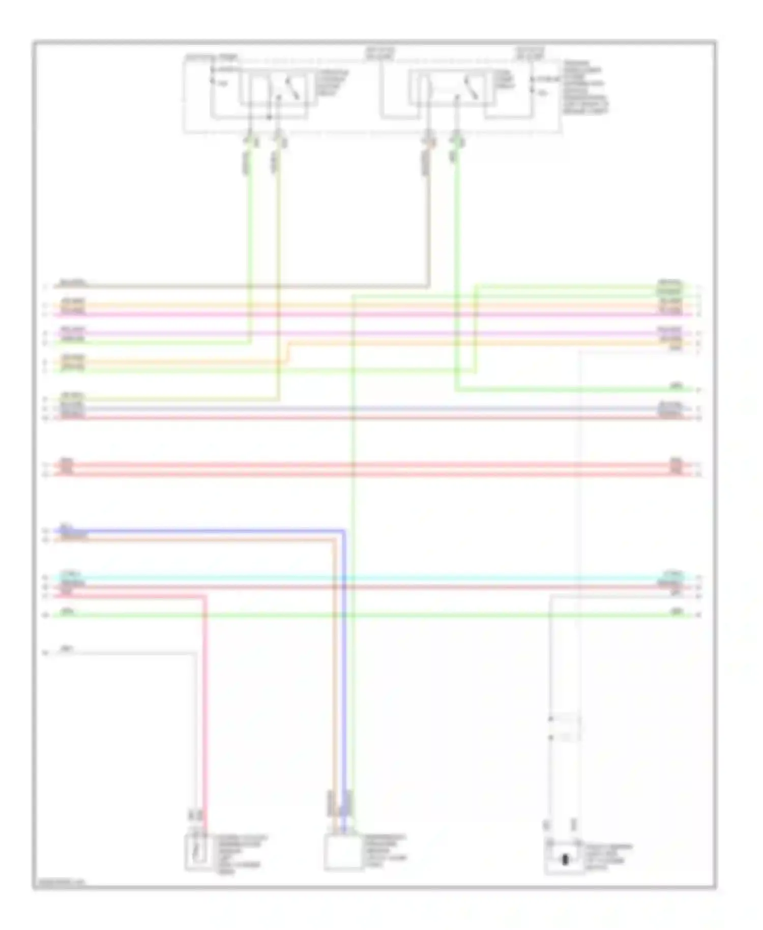 Sentra Nissan B16 facelift (2009-2012): Wiring diagram engine performance 2.5l (3 of 5)