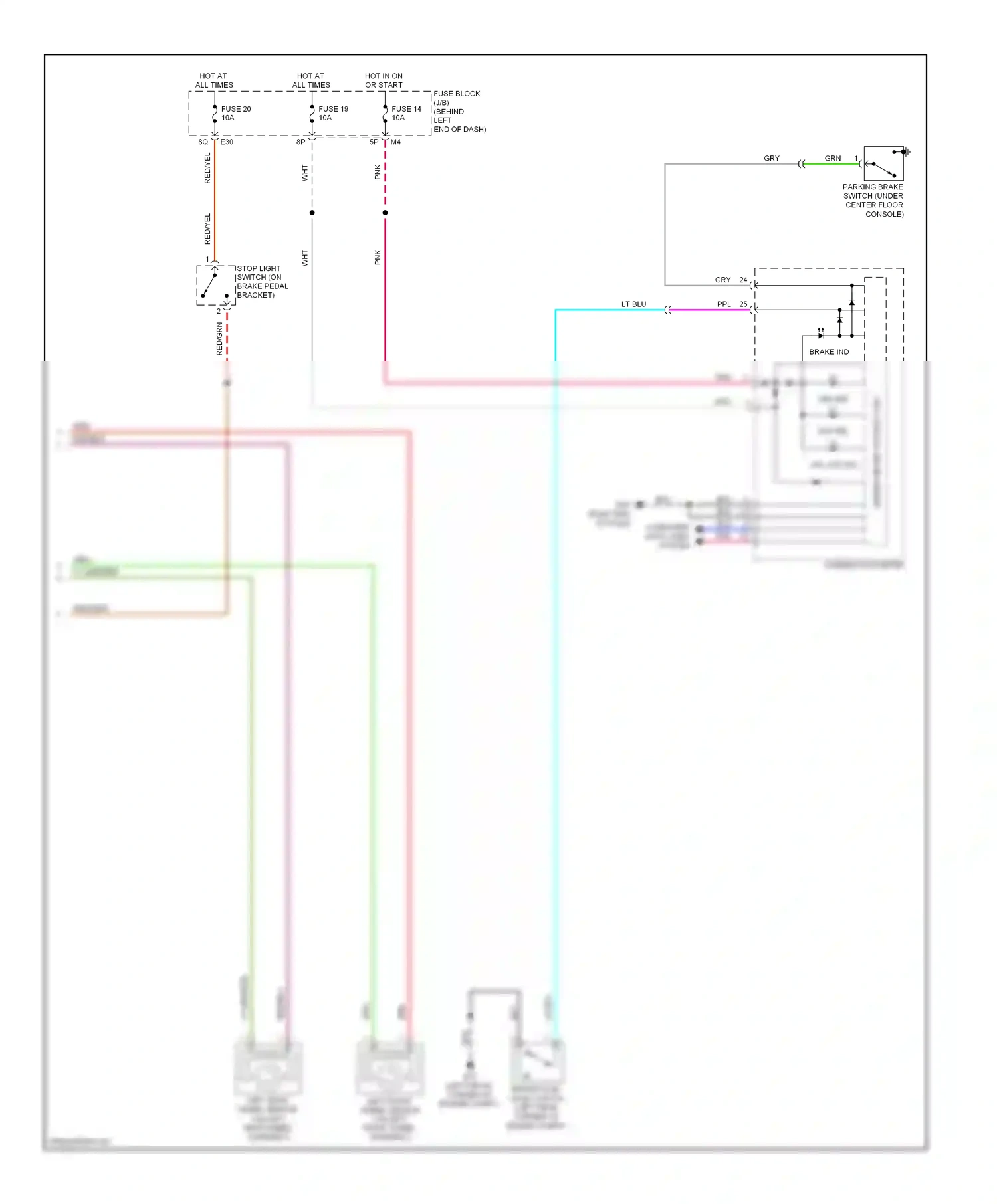 Wiring diagram blu for Nissan Sentra B16 facelift (2009-2012) (3 of 71)
