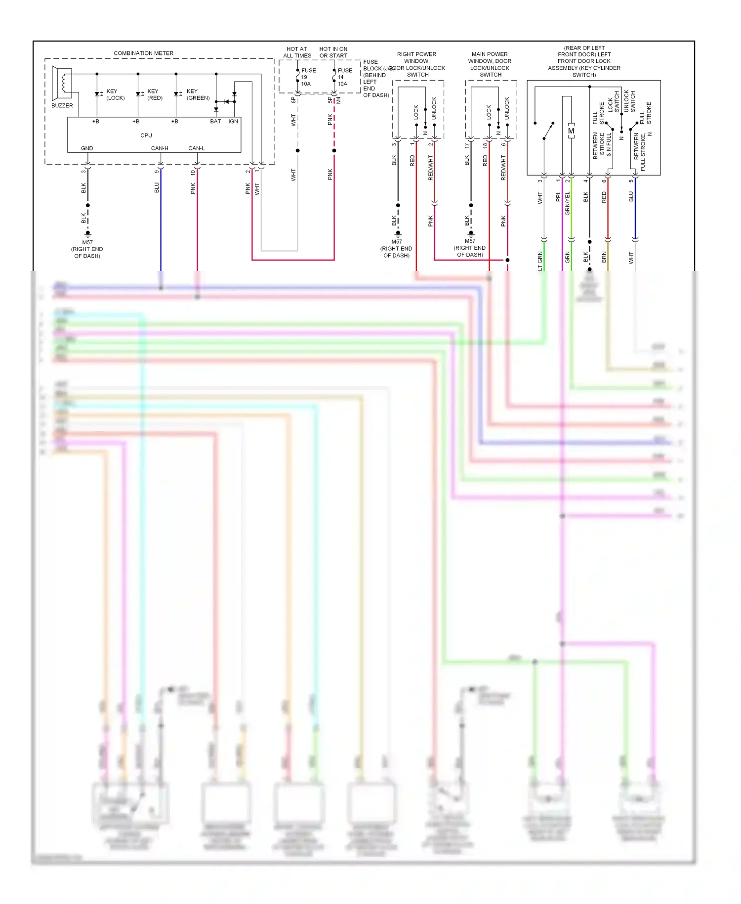 Wiring diagram lt blu for Nissan Sentra B16 facelift (2009-2012) (24 of 35)