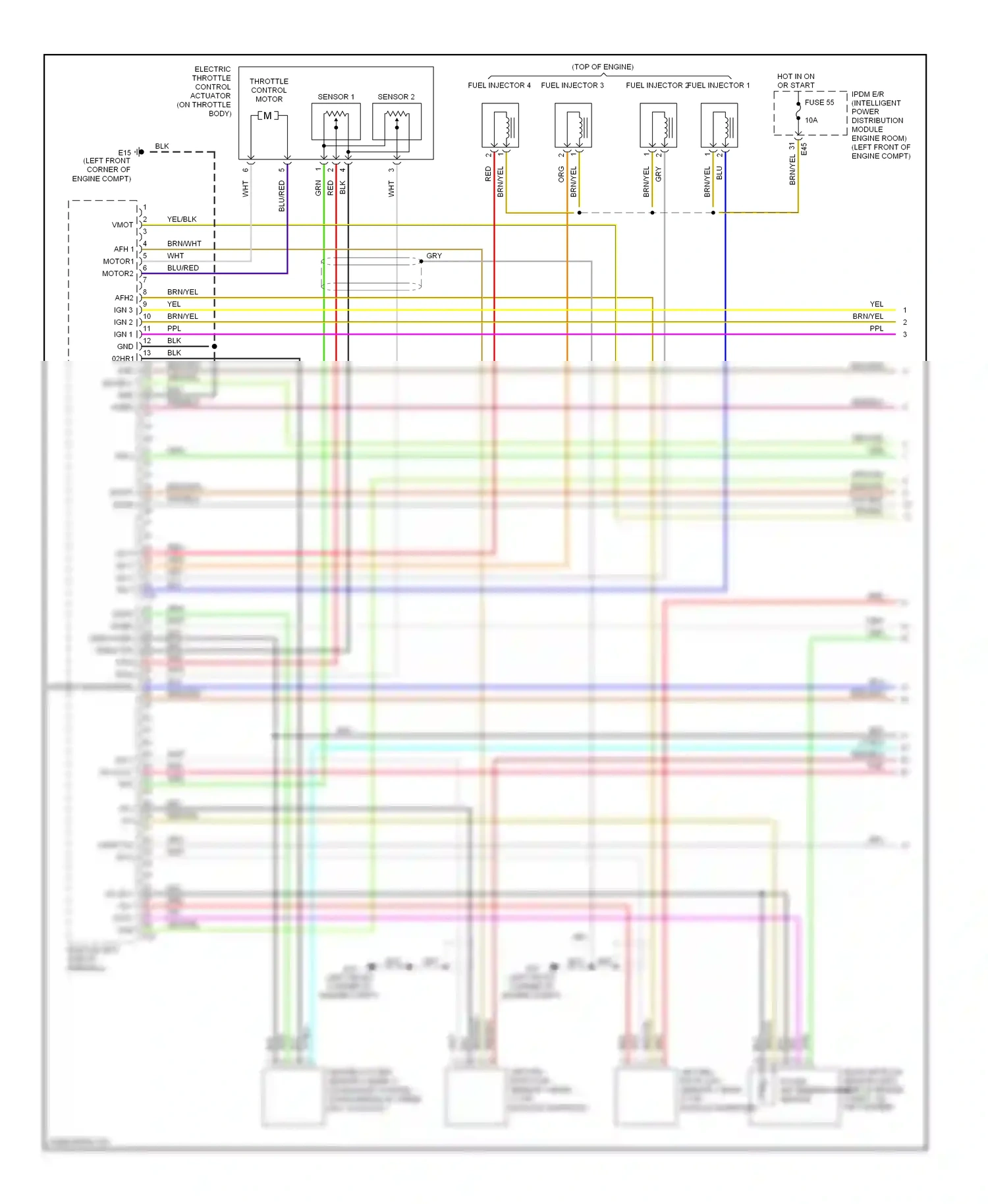Wiring diagram lt blu for Nissan Sentra B16 facelift (2009-2012) (8 of 35)