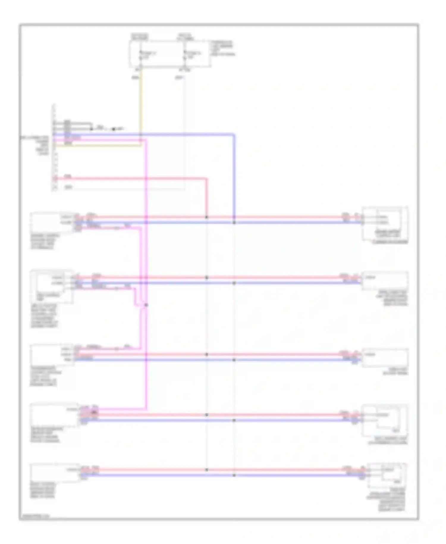Sentra Nissan B16 (2006-2009): Computer data lines circuit