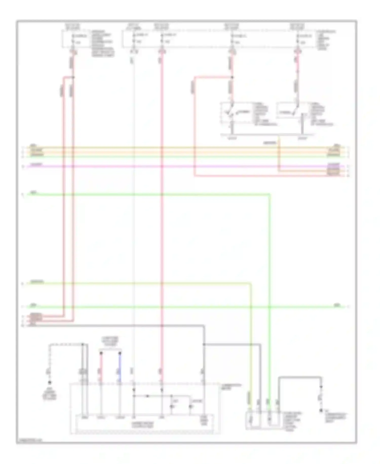 Sentra Nissan B16 (2006-2009): Wiring diagram engine performance 2.0l (4 of 5)
