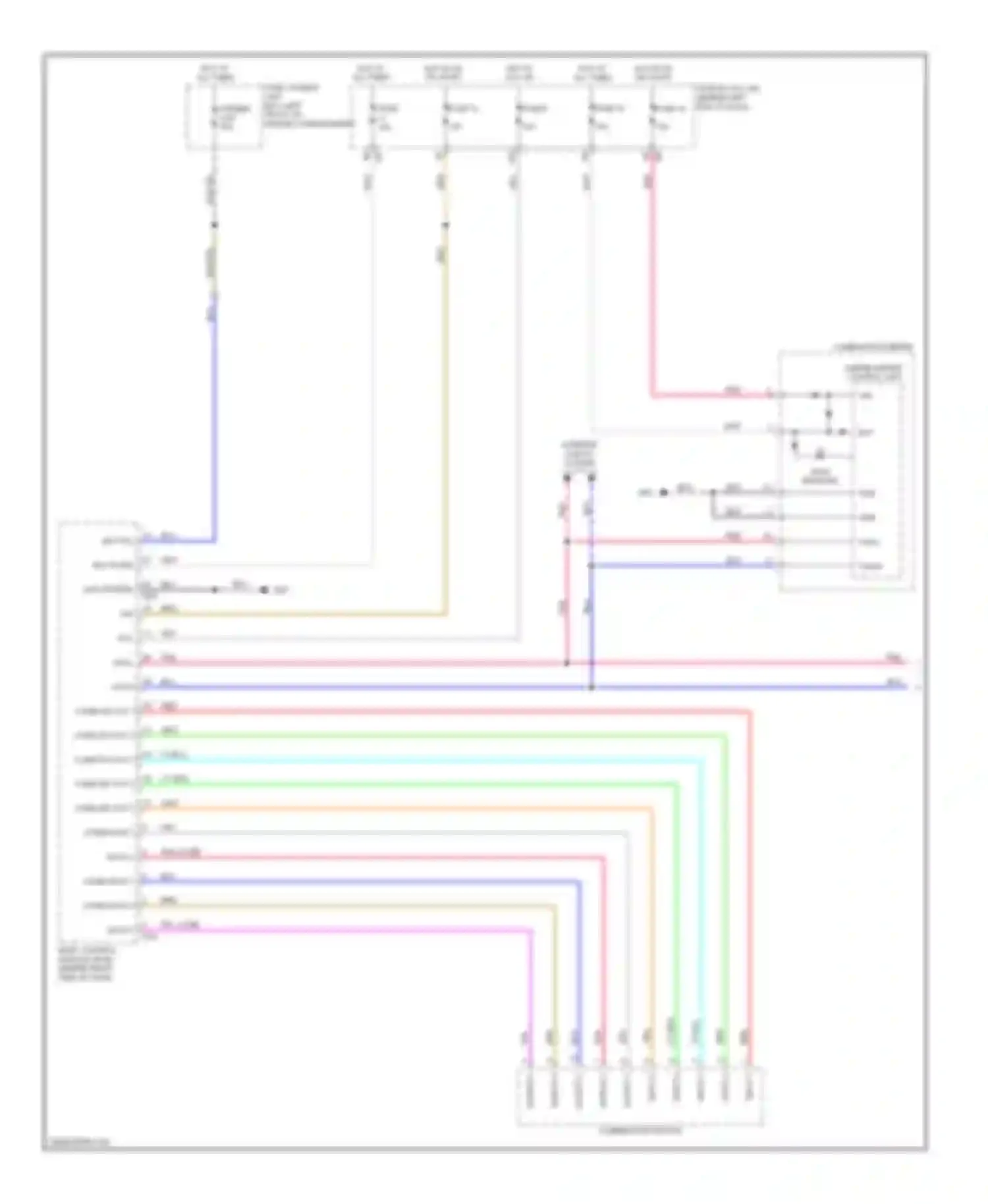 Sentra Nissan B16 (2006-2009): Headlights circuit, without drl (1 of 2)