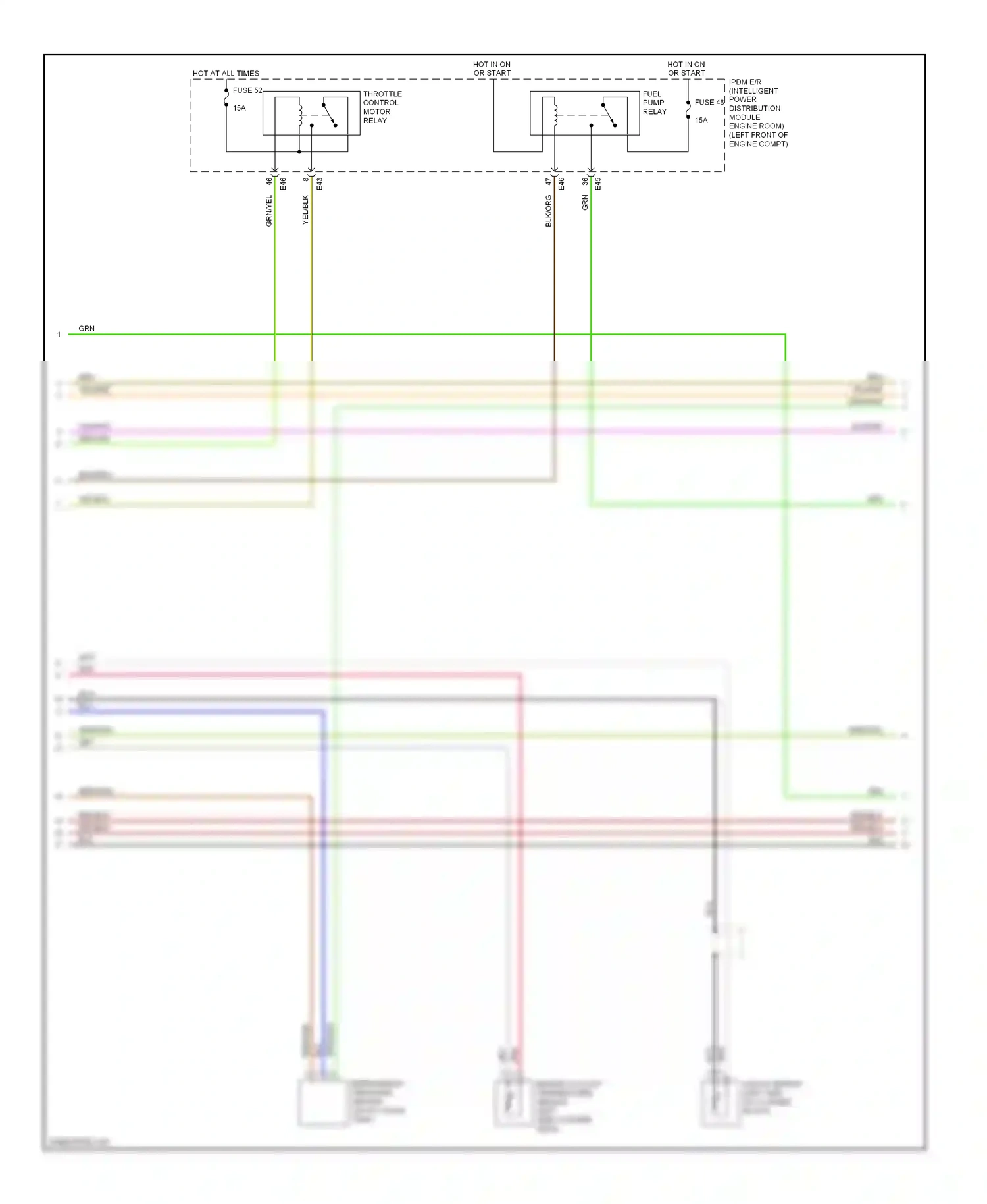 Wiring diagram blk for Nissan Sentra B16 (2006-2009) (18 of 52)