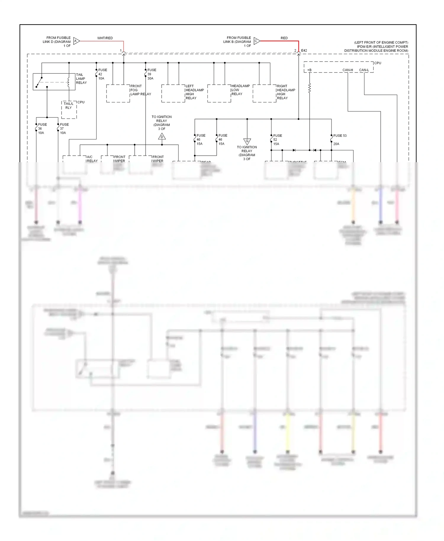 Wiring diagram engine controls system for Nissan Sentra B16 (2006-2009) (1 of 1)