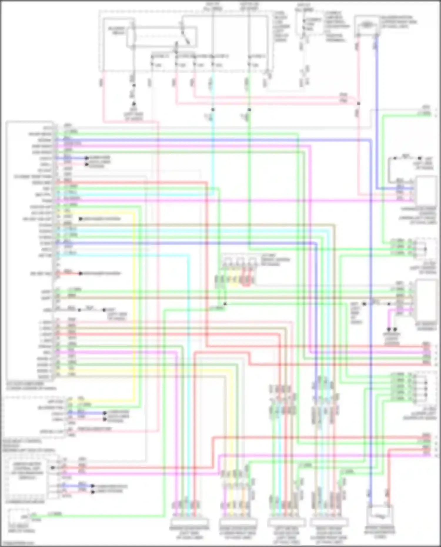 Sentra Nissan B17 facelift (2015-2019): 1.8l, automatic a/c circuit (1 of 2)