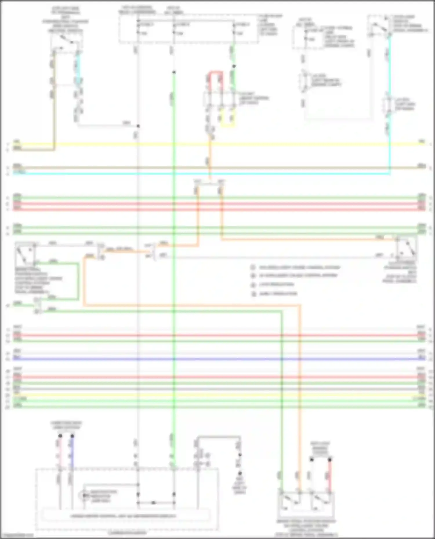Sentra Nissan B17 facelift (2015-2019): Wiring diagram engine performance 1.8l (3 of 4)