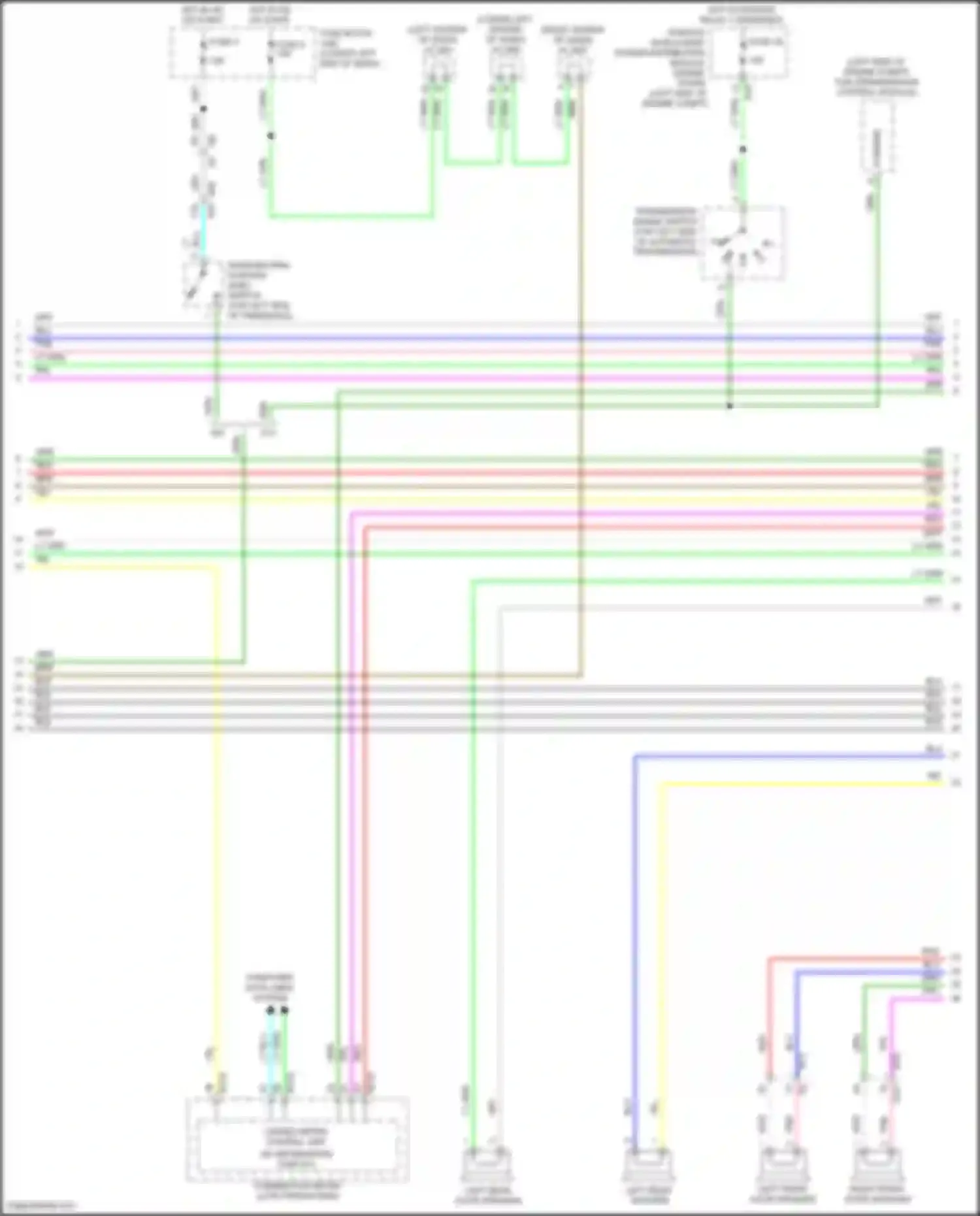 Sentra Nissan B17 facelift (2015-2019): Navigation circuit, w/ bose (2 of 3)
