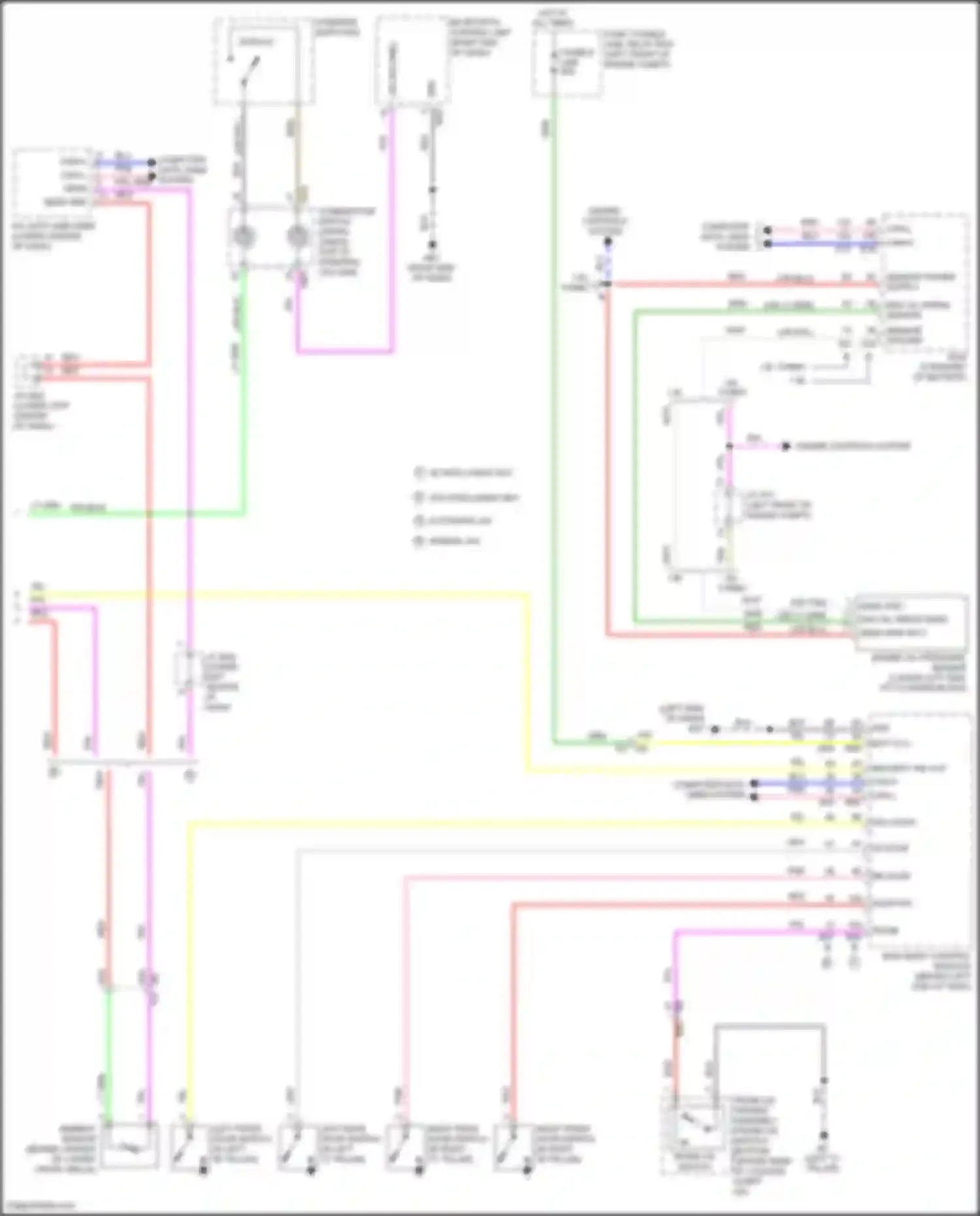 Wiring diagram ambient sensor for Nissan Sentra B17 facelift (2015-2019) (5 of 6)