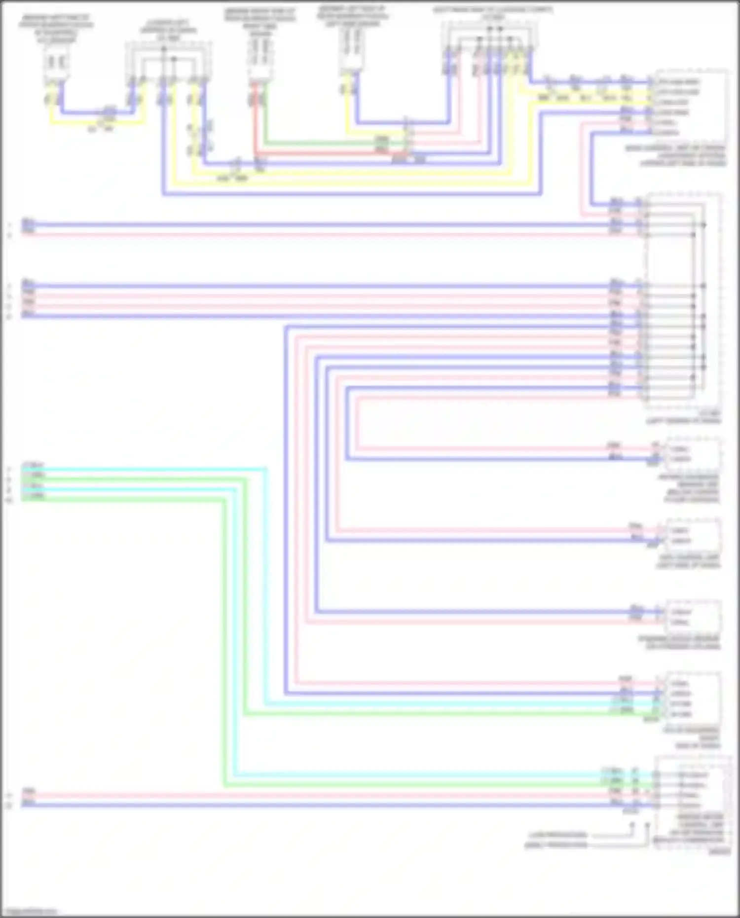 Wiring diagram can-h for Nissan Sentra B17 facelift (2015-2019) (33 of 54)