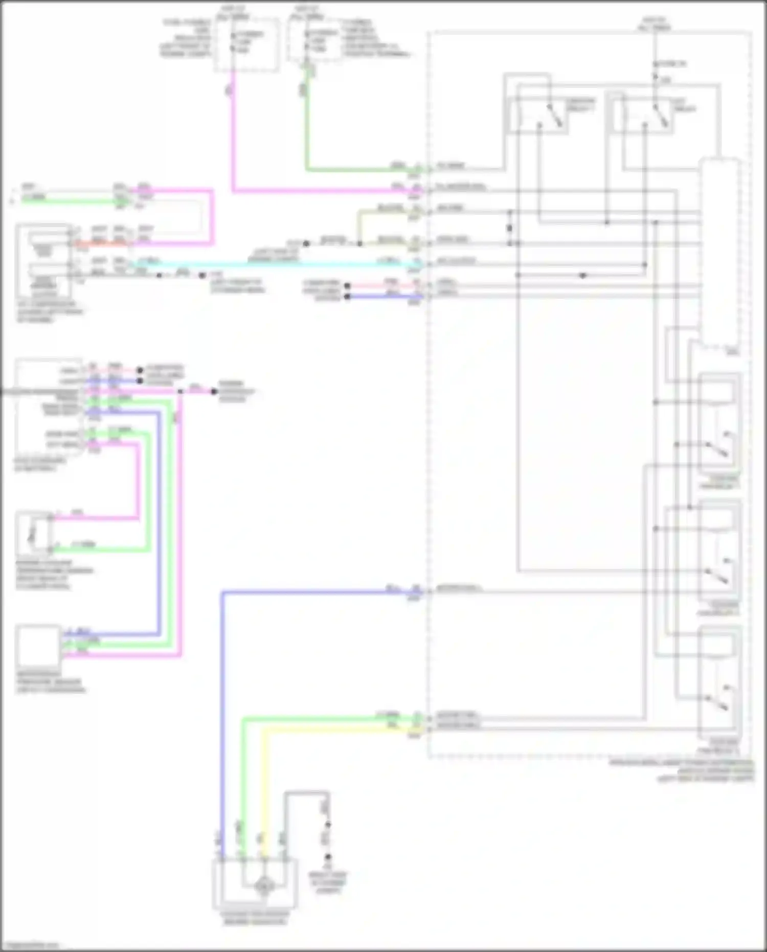 Wiring diagram computer data lines system for Nissan Sentra B17 facelift (2015-2019) (68 of 77)