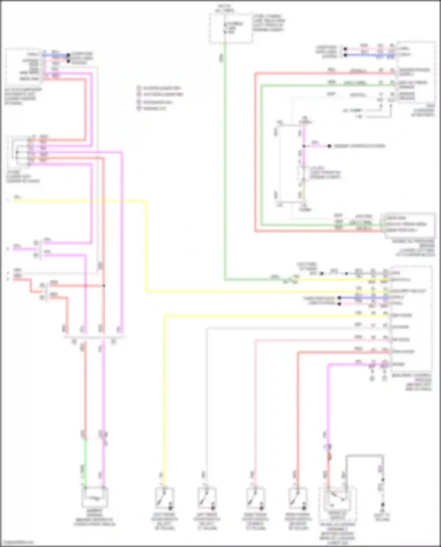 Wiring diagram computer data lines system for Nissan Sentra B17 facelift (2015-2019) (24 of 77)