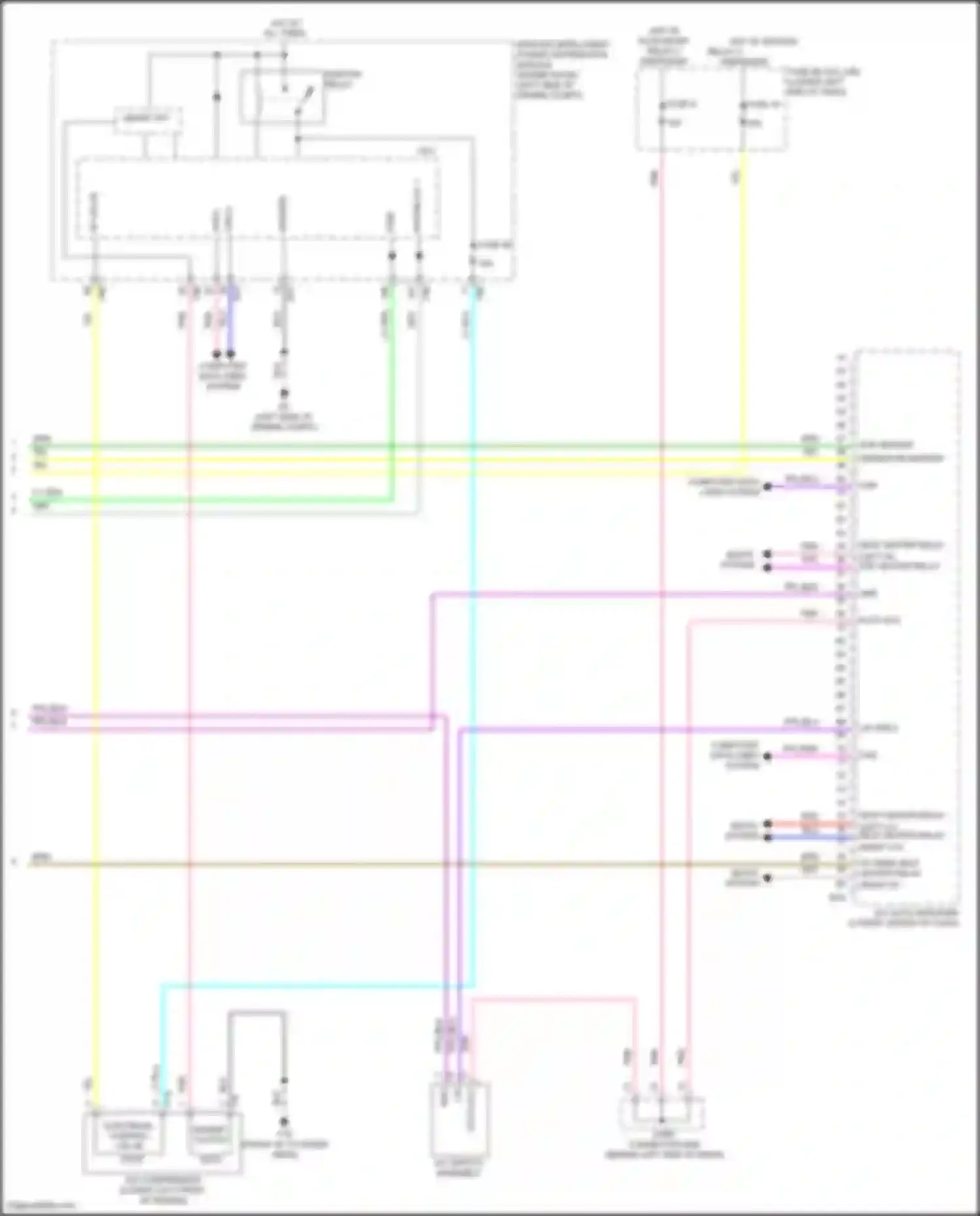 Sentra Nissan B18 (2019-2024): Automatic a/c circuit (3 of 3)