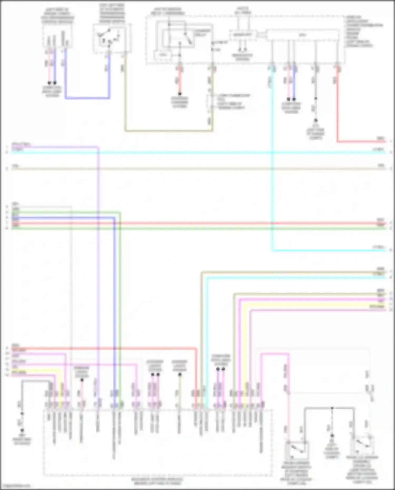 Sentra Nissan B18 (2019-2024): Forced entry circuit (3 of 4)