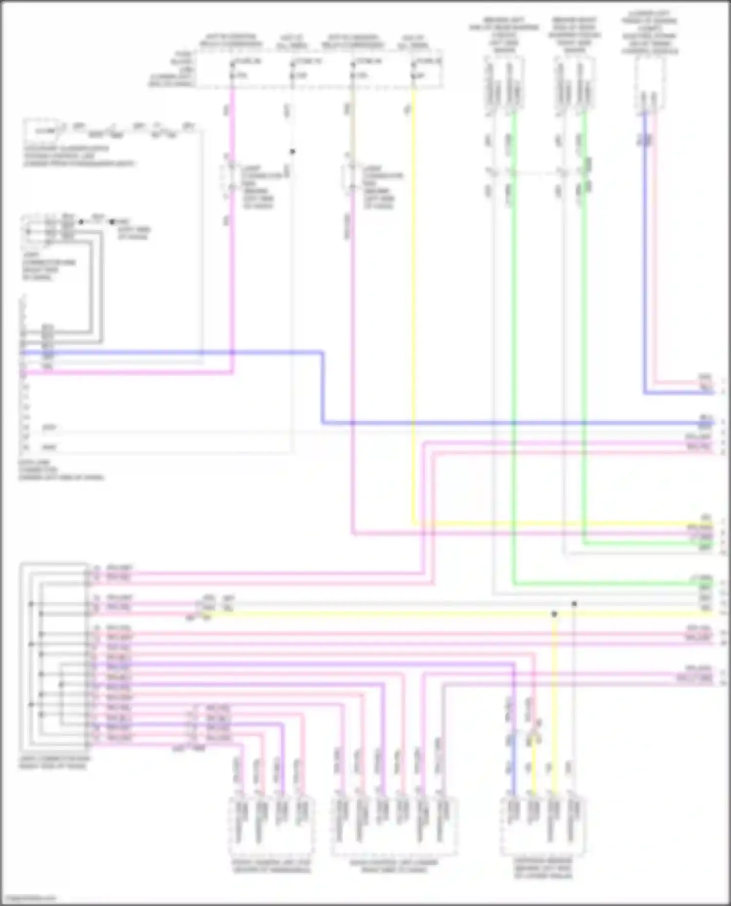 Sentra Nissan B18 (2019-2024): Computer data lines circuit (1 of 3)