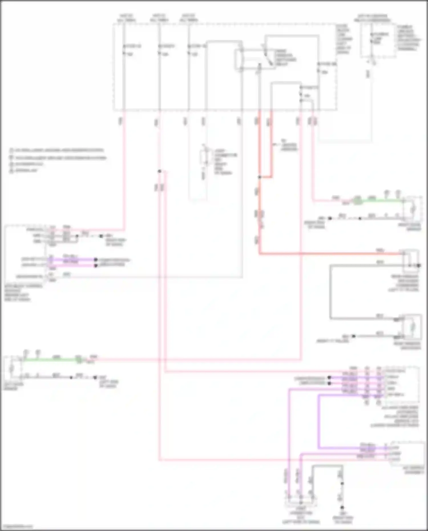Sentra Nissan B18 (2019-2024): Defoggers circuit