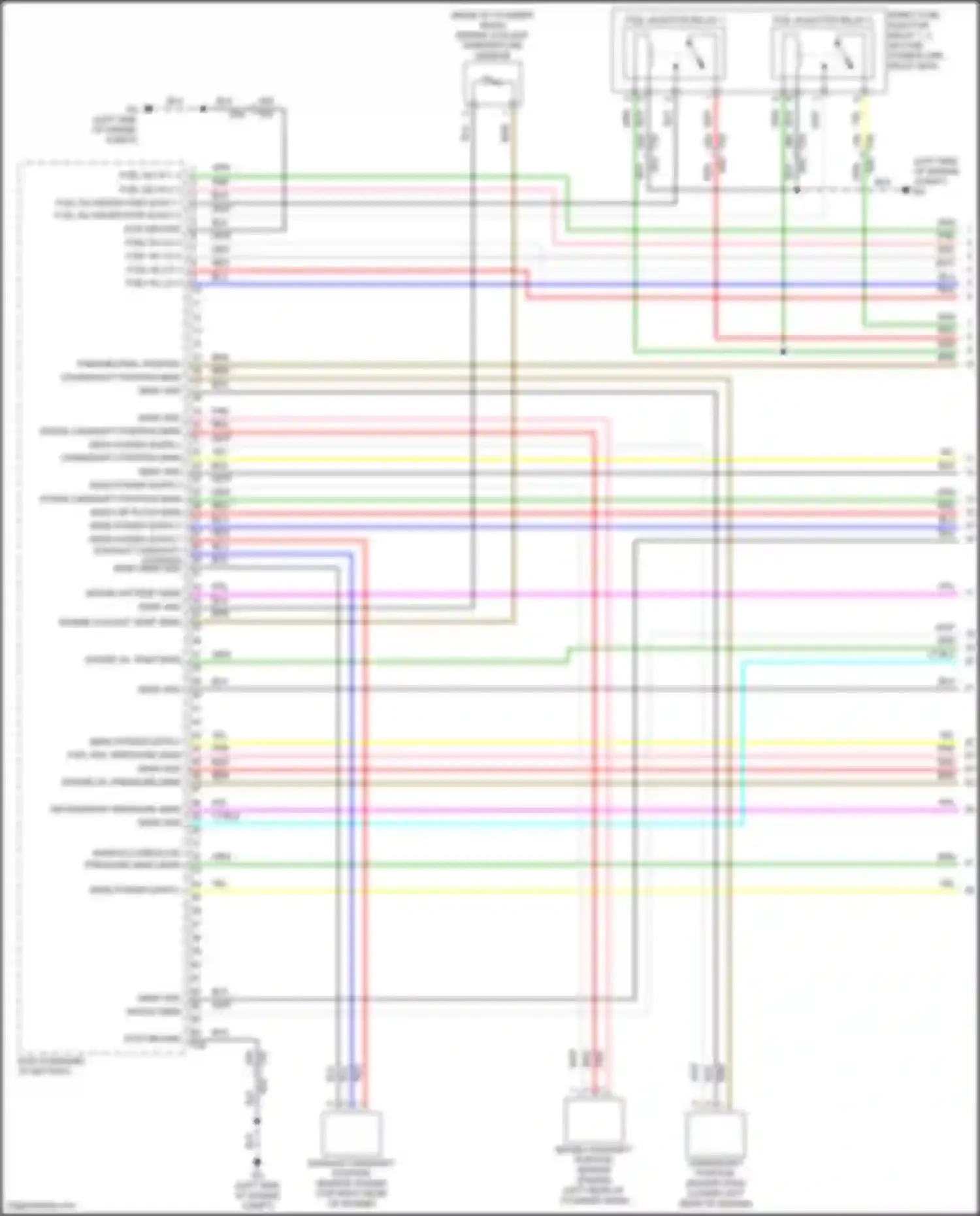 Sentra Nissan B18 (2019-2024): Wiring diagram engine performance 2.0l (1 of 10)