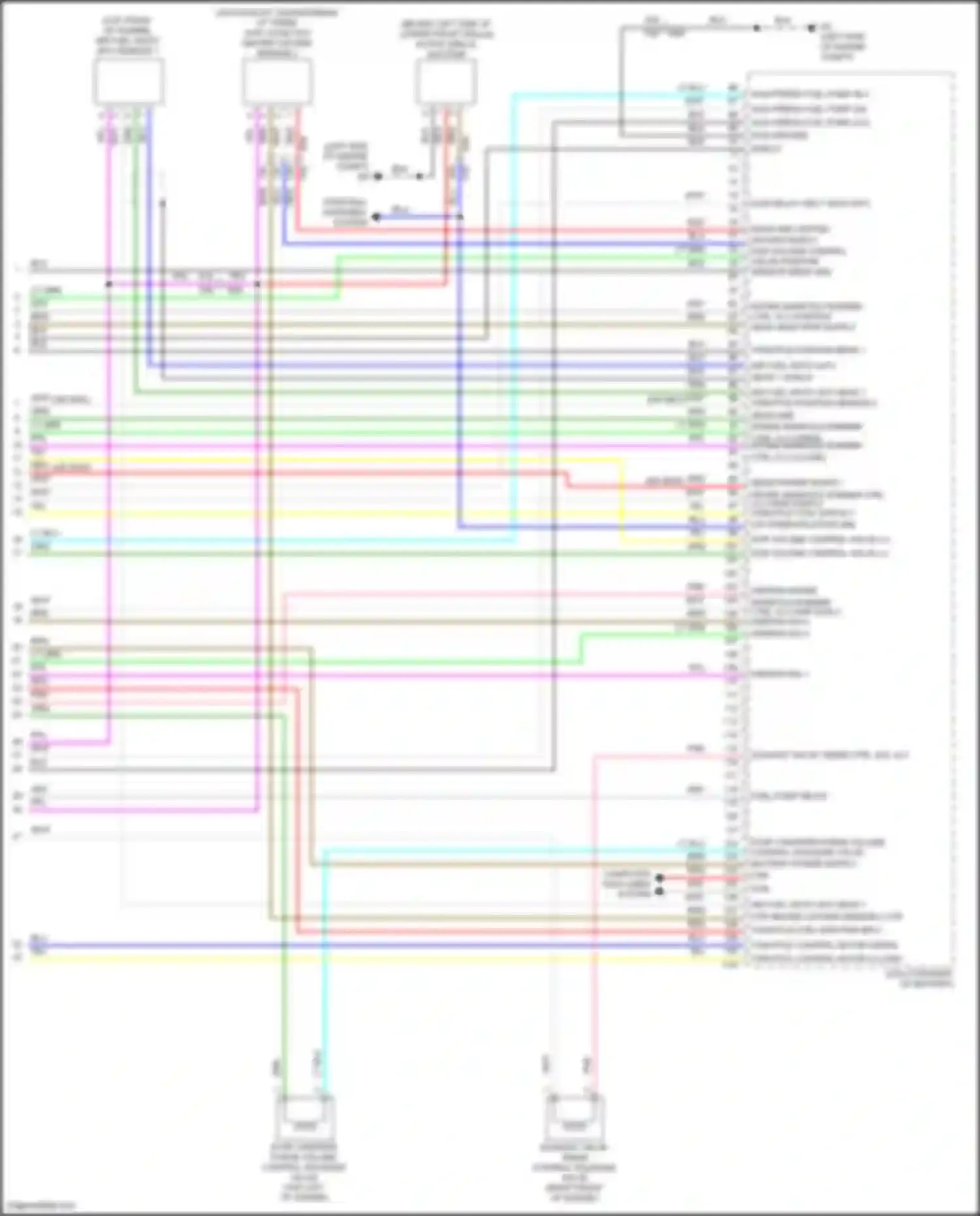 Sentra Nissan B18 (2019-2024): Wiring diagram engine performance 2.0l (10 of 10)