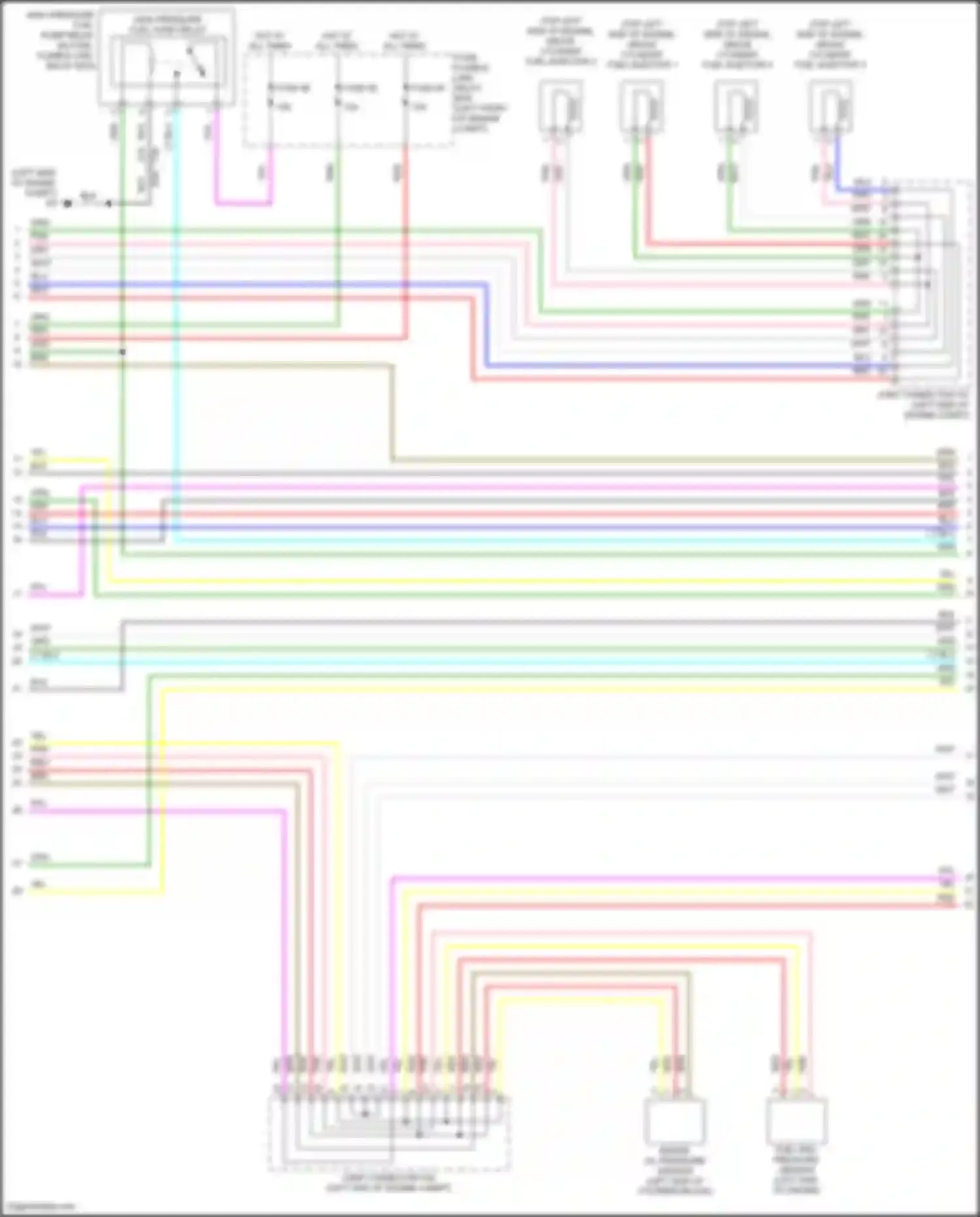Sentra Nissan B18 (2019-2024): Wiring diagram engine performance 2.0l (2 of 10)
