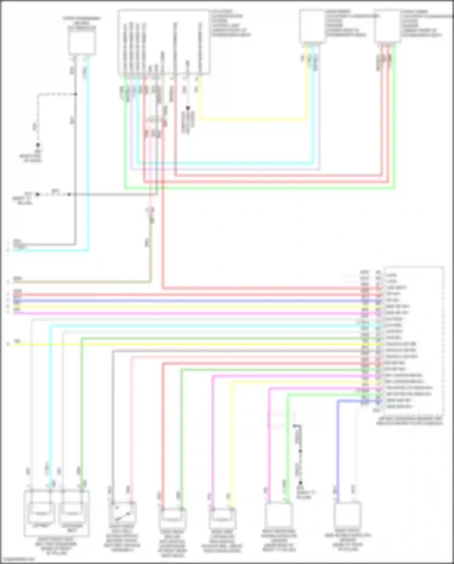 Sentra Nissan B18 (2019-2024): Supplemental restraints circuit (3 of 3)