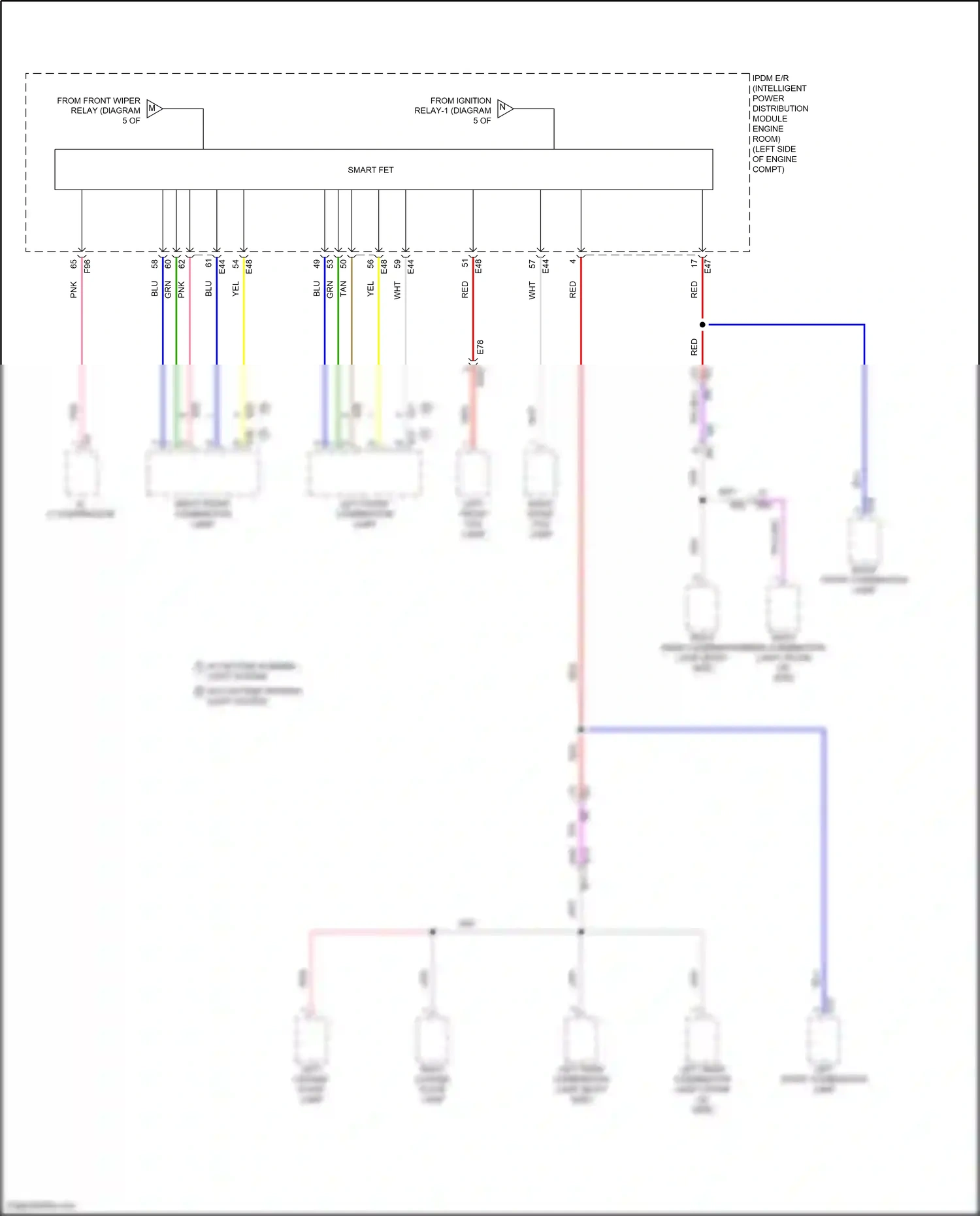 Wiring diagram a/c compressor for Nissan Sentra B18 (2019-2024) (4 of 4)