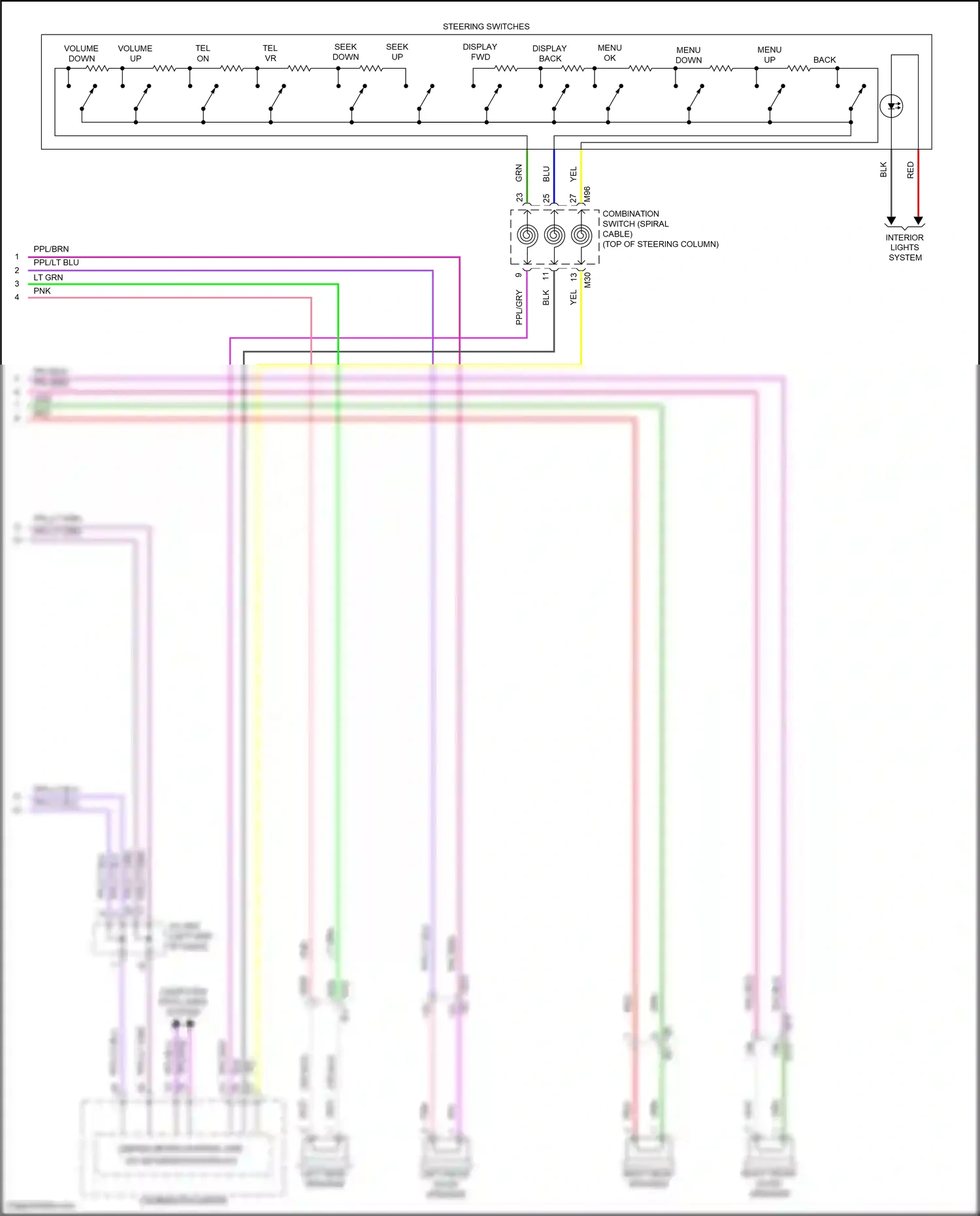 Wiring diagram computer data lines system for Nissan Sentra B18 (2019-2024) (39 of 72)