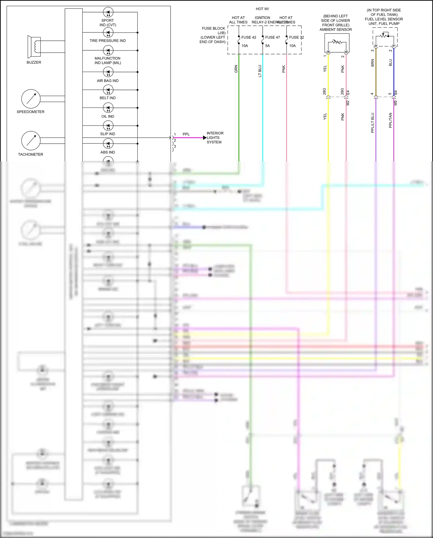 Wiring diagram computer data lines system for Nissan Sentra B18 (2019-2024) (45 of 72)