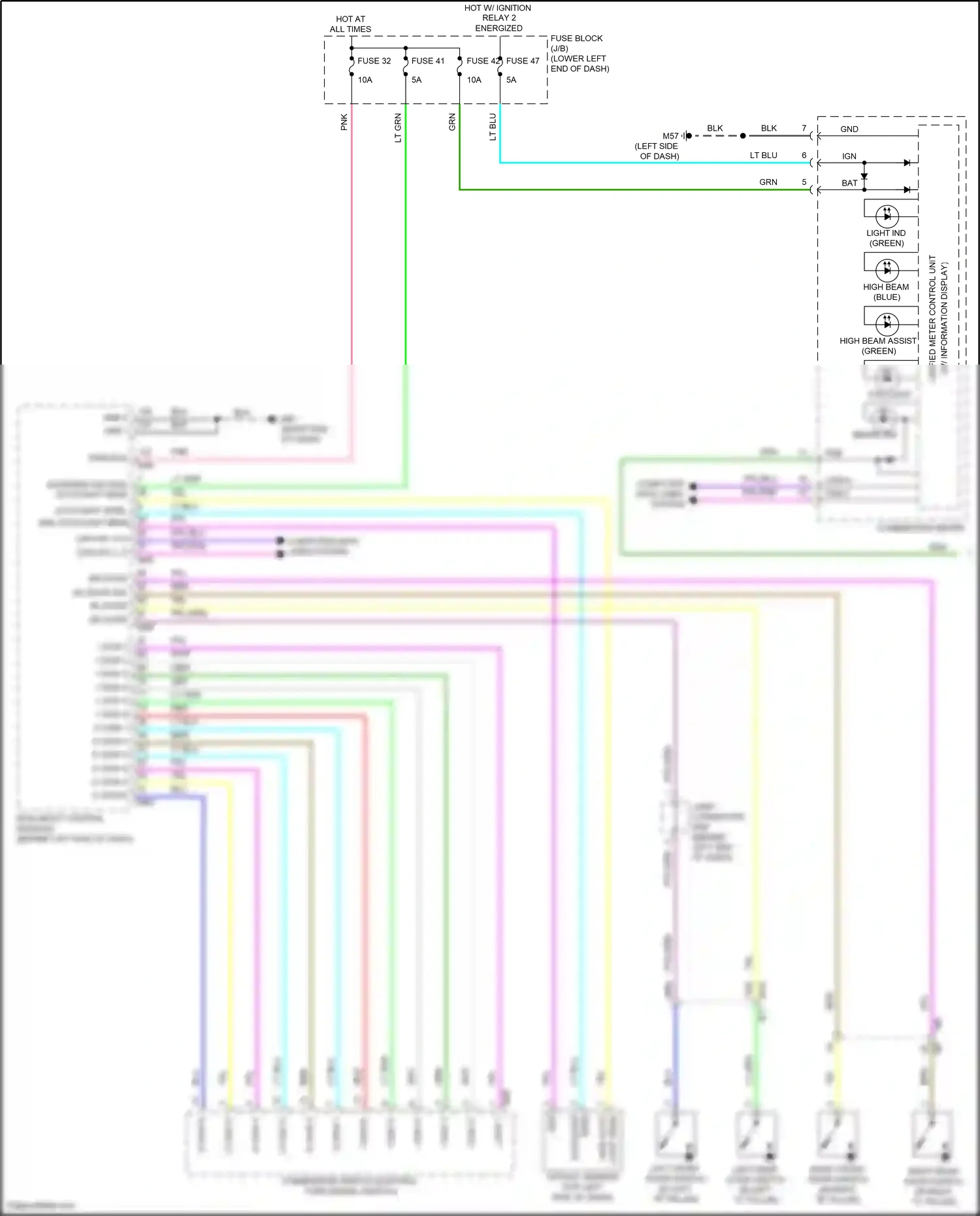 Wiring diagram computer data lines system for Nissan Sentra B18 (2019-2024) (14 of 72)