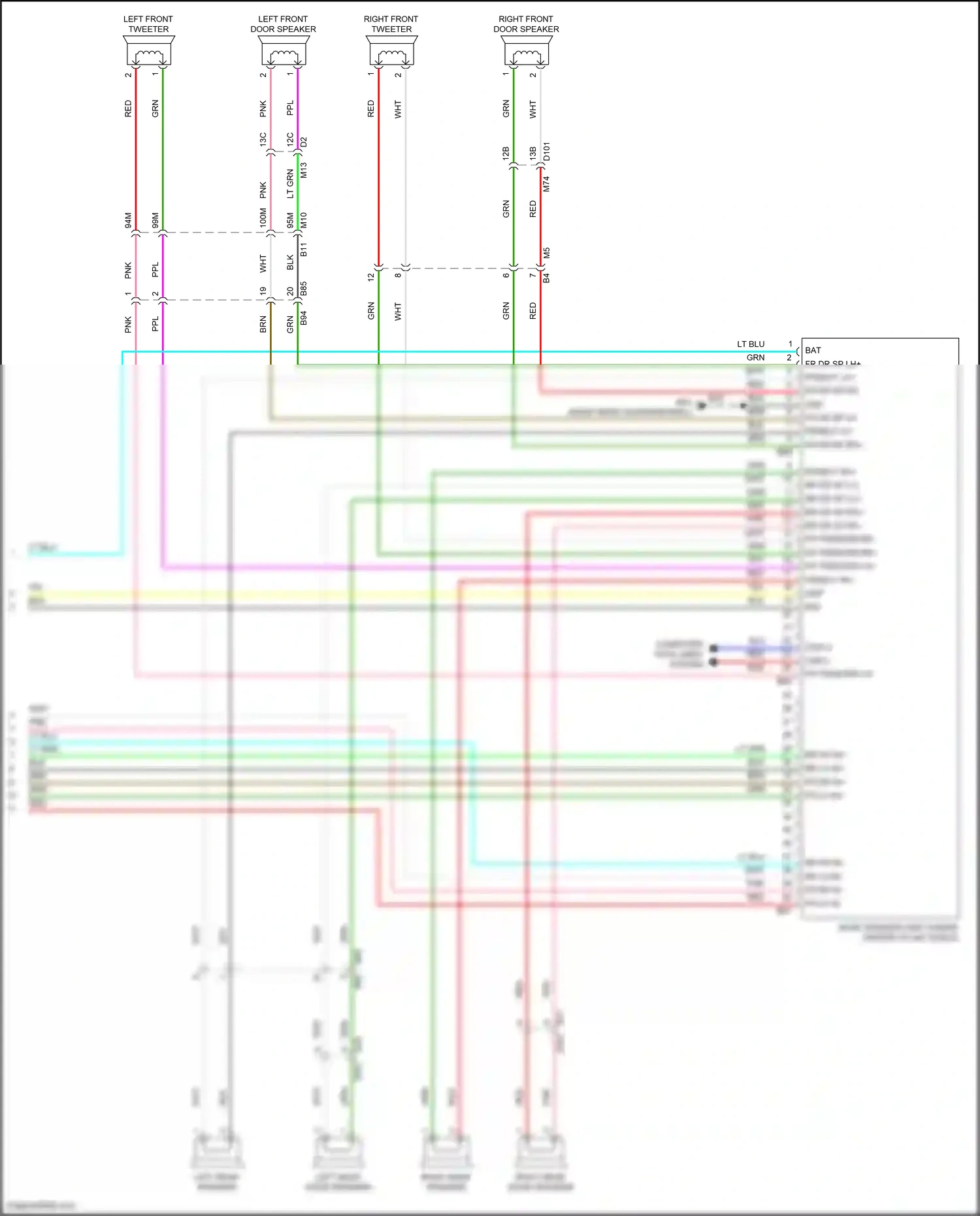 Wiring diagram computer data lines system for Nissan Sentra B18 (2019-2024) (48 of 72)